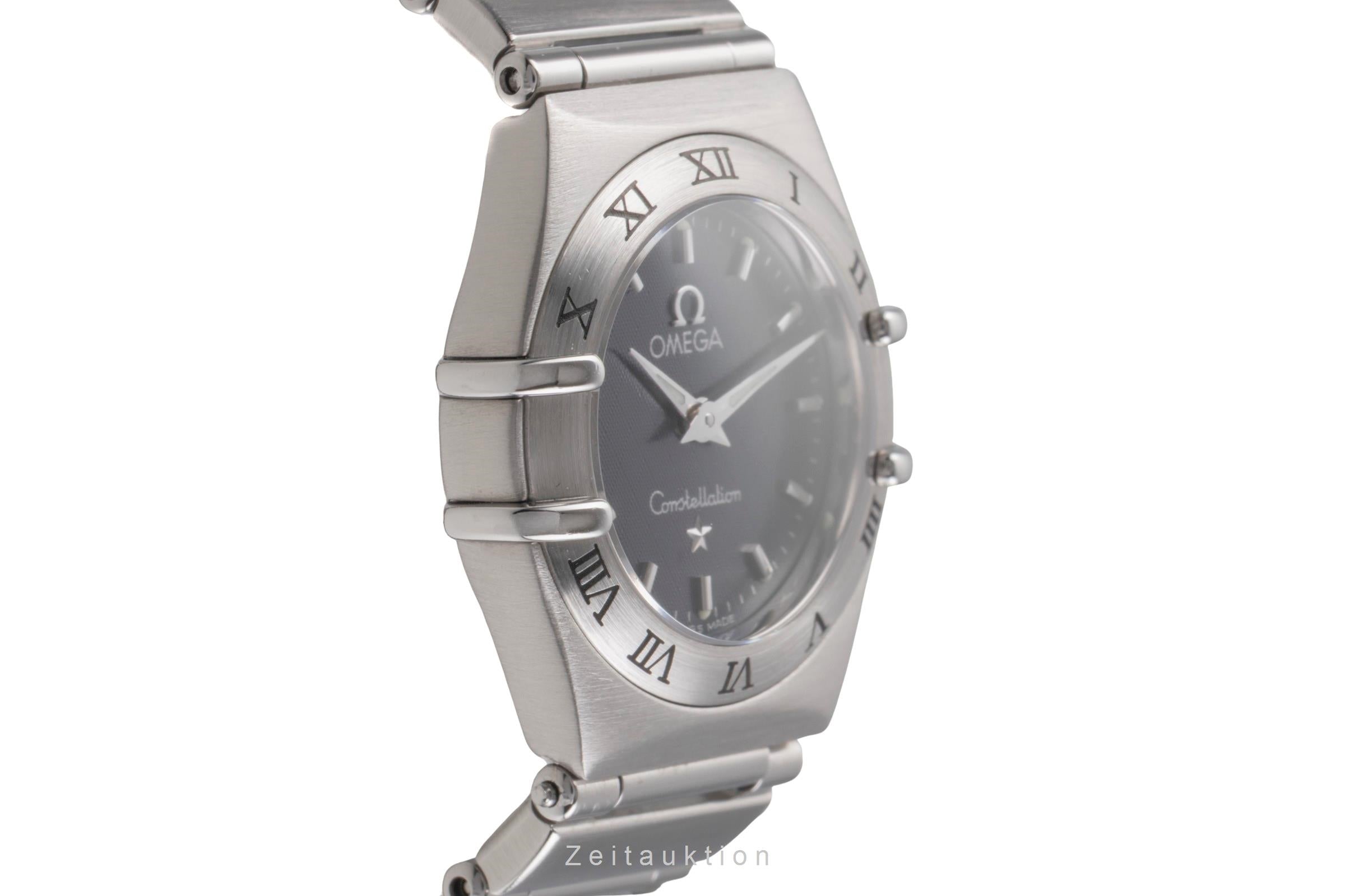 Omega Constellation acier quartz montre pour femmes 1562.40.00 LP: 3200EUR  [2504809]