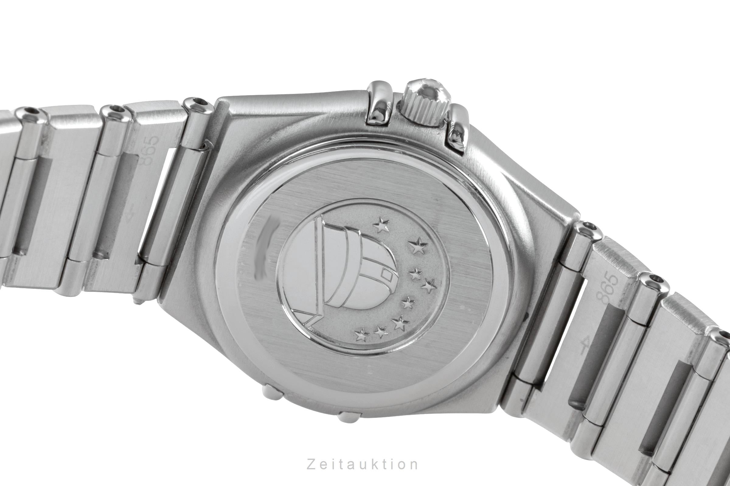 Omega Constellation acier quartz montre pour femmes 1562.40.00 LP: 3200EUR  [2504809]