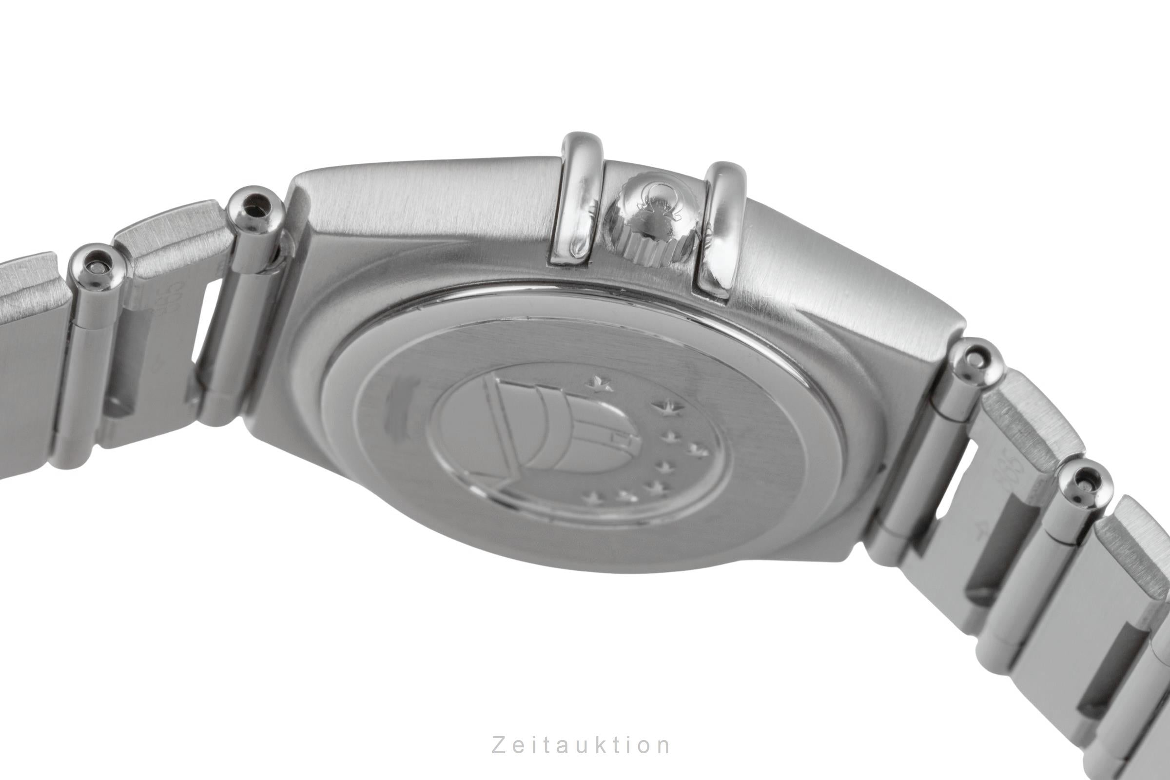 Omega Constellation acier quartz montre pour femmes 1562.40.00 LP: 3200EUR  [2504809]