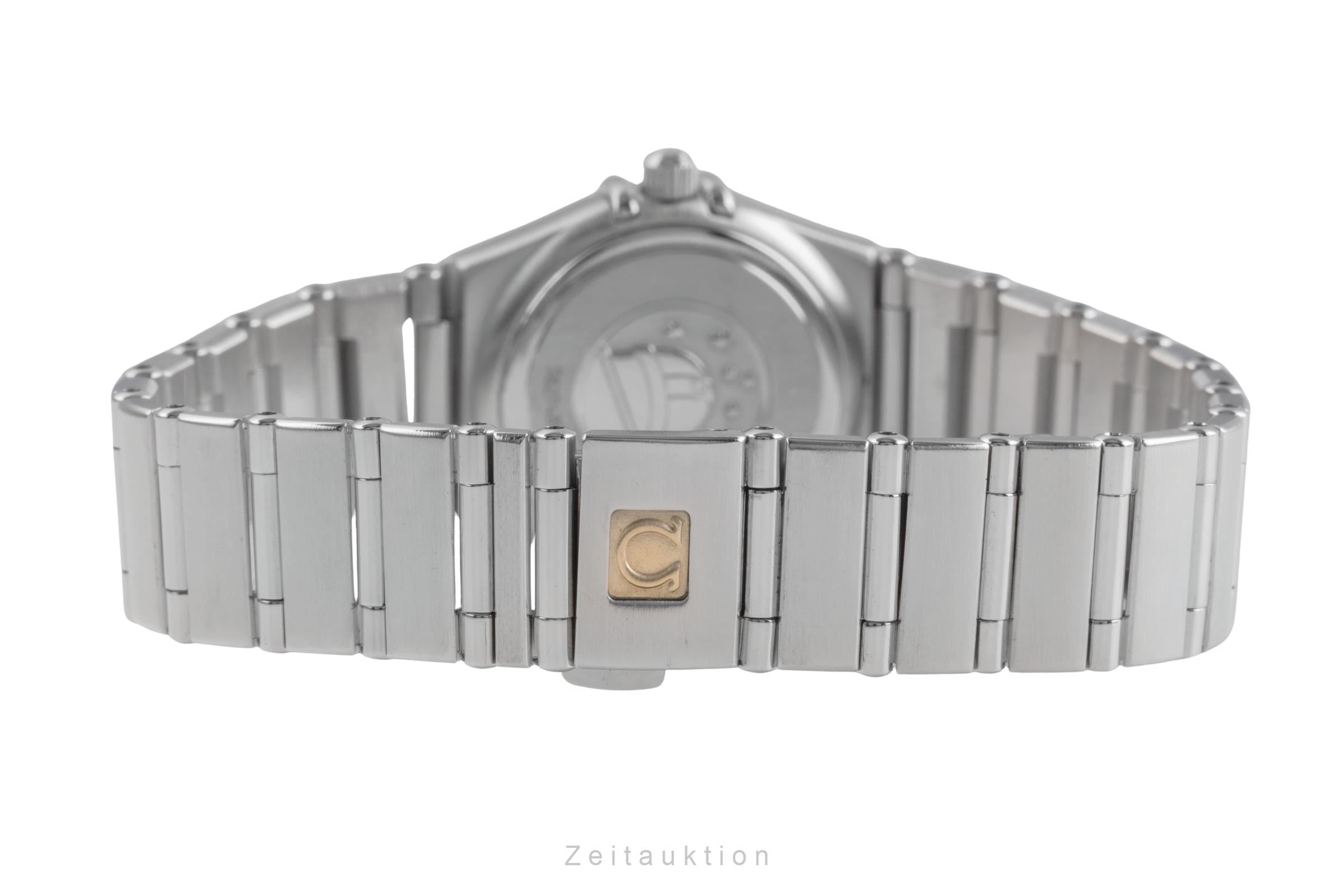 Omega Constellation acier quartz montre pour femmes 1562.40.00 LP: 3200EUR  [2504809]