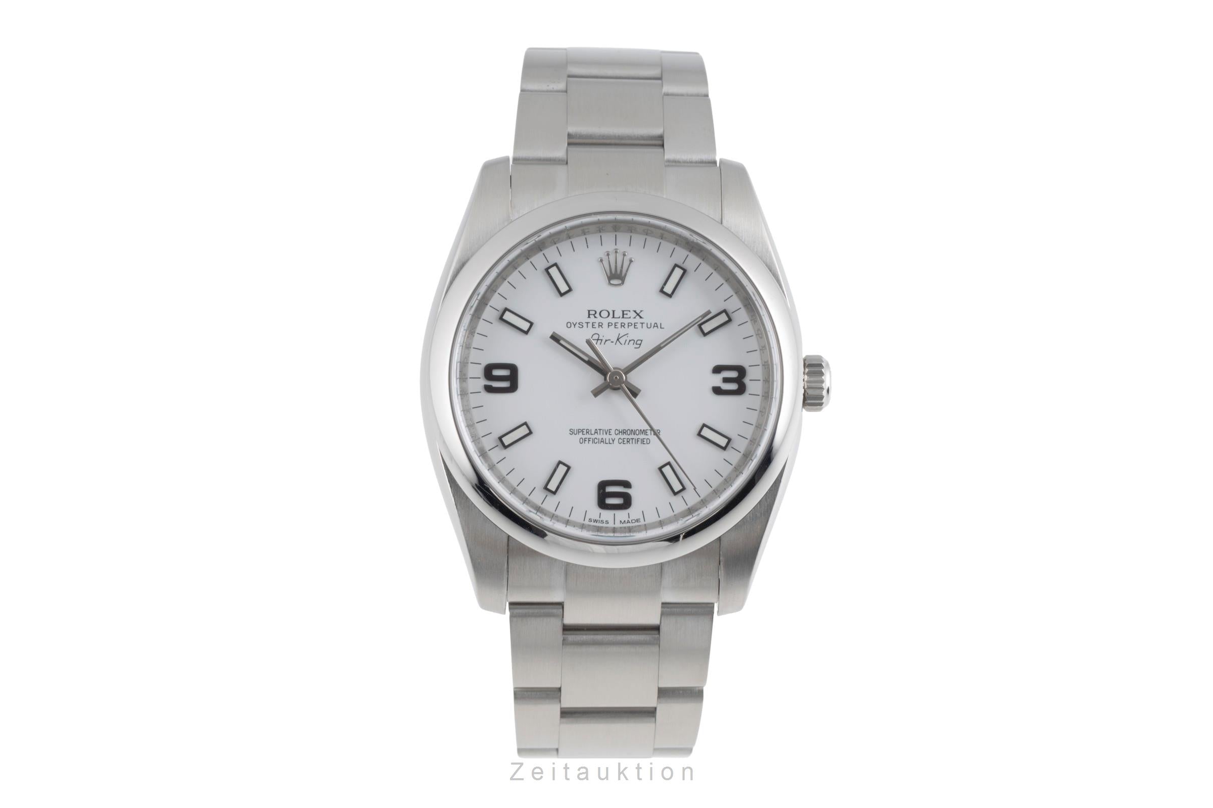 Rolex Air King acero automático reloj para caballeros 114200  [2504810]