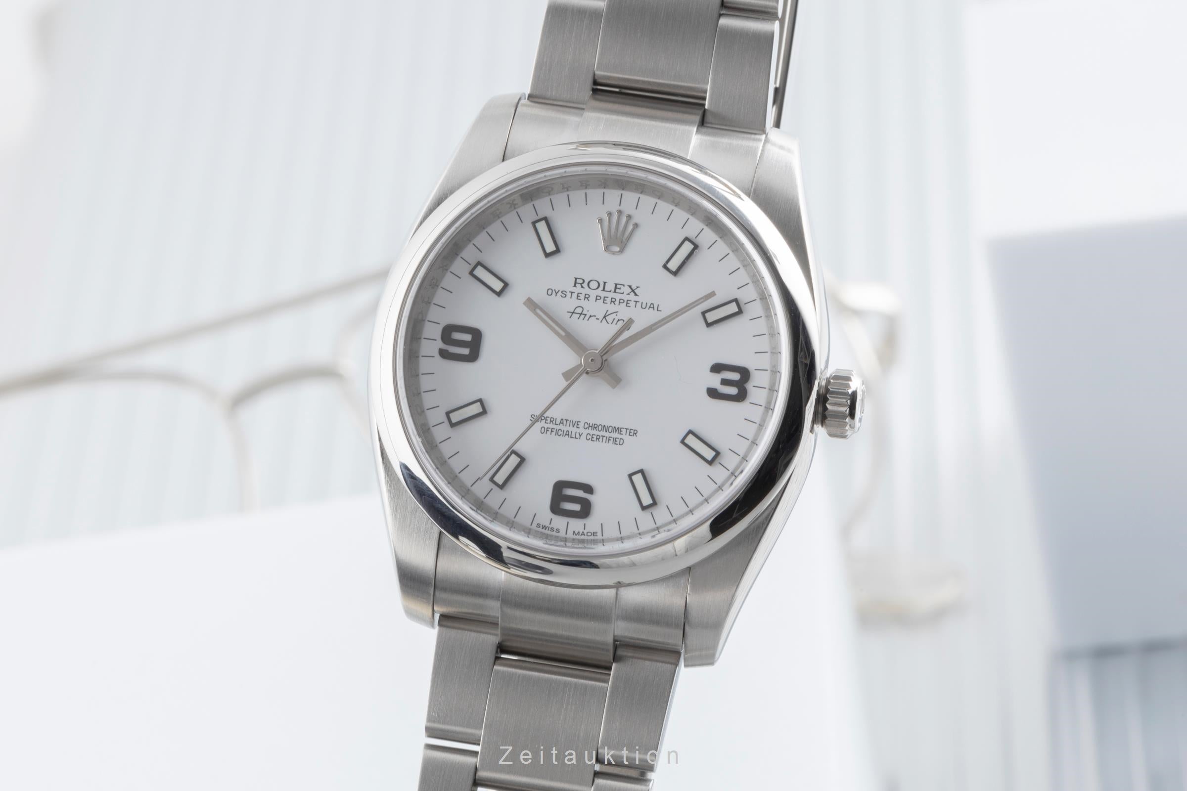 Rolex Air King steel automatic men's watch 114200  [2504810]