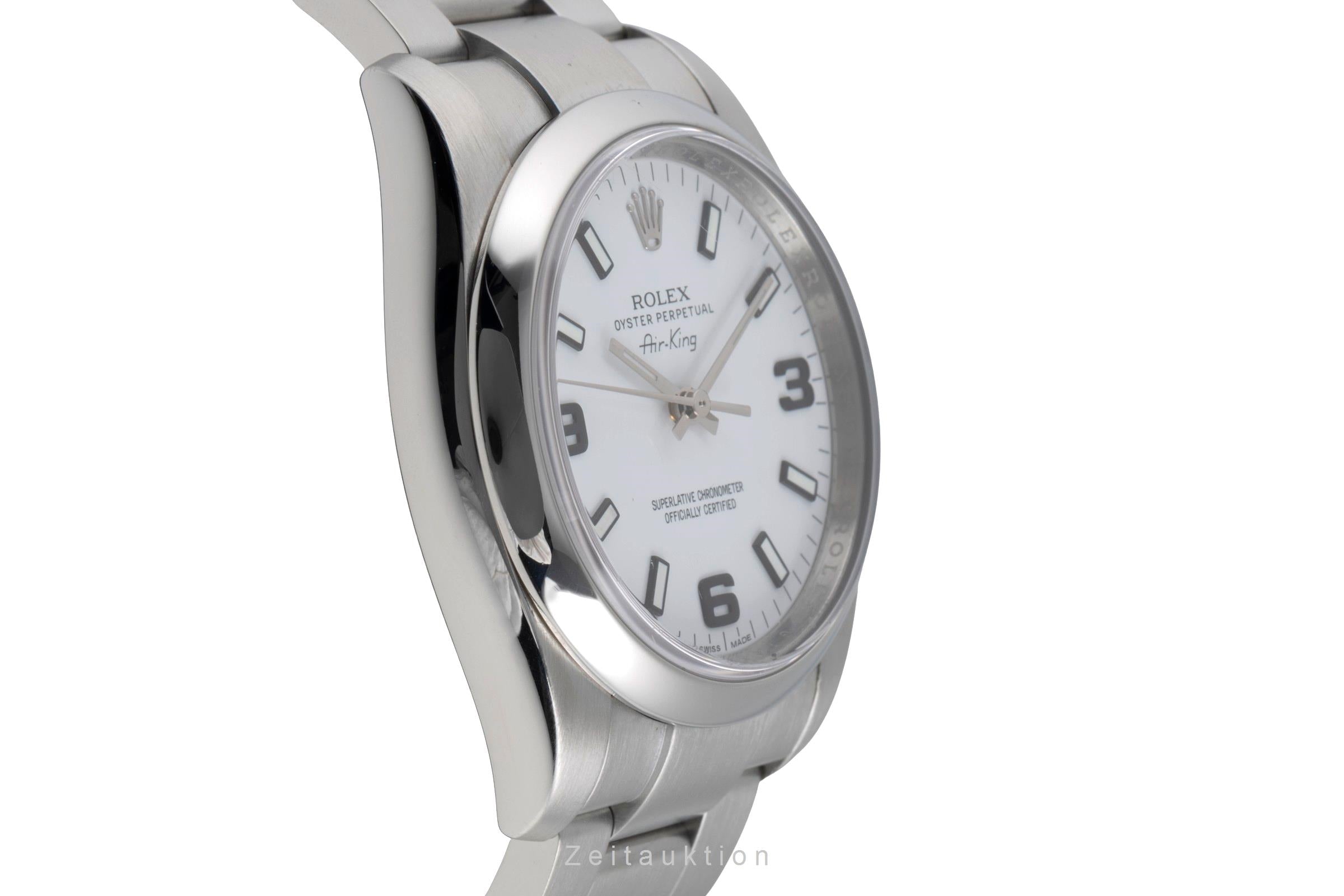 Rolex Air King acero automático reloj para caballeros 114200  [2504810]