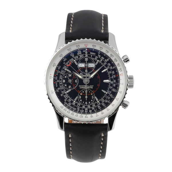 Breitling Montbrillant Datora  cronógrafo acero automático reloj para caballeros A21330  [2504813]