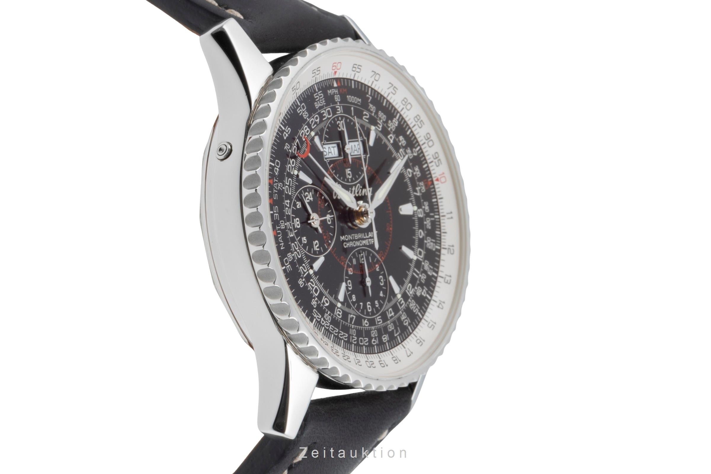 Breitling Montbrillant Datora  cronógrafo acero automático reloj para caballeros A21330  [2504813]