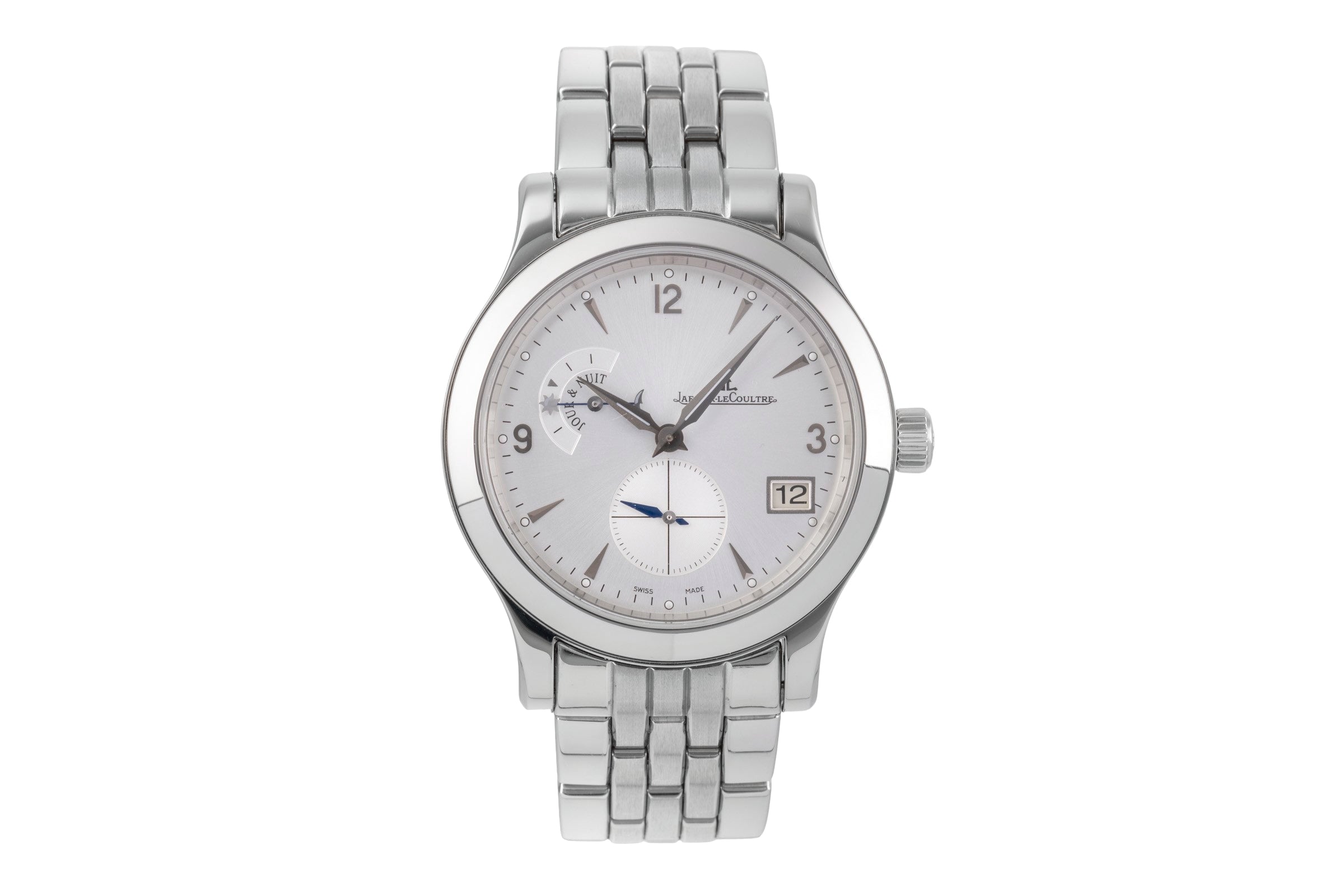 Jaeger LeCoultre Master Hometime acier automatique montre pour hommes 147.8.05.S  [2504816]
