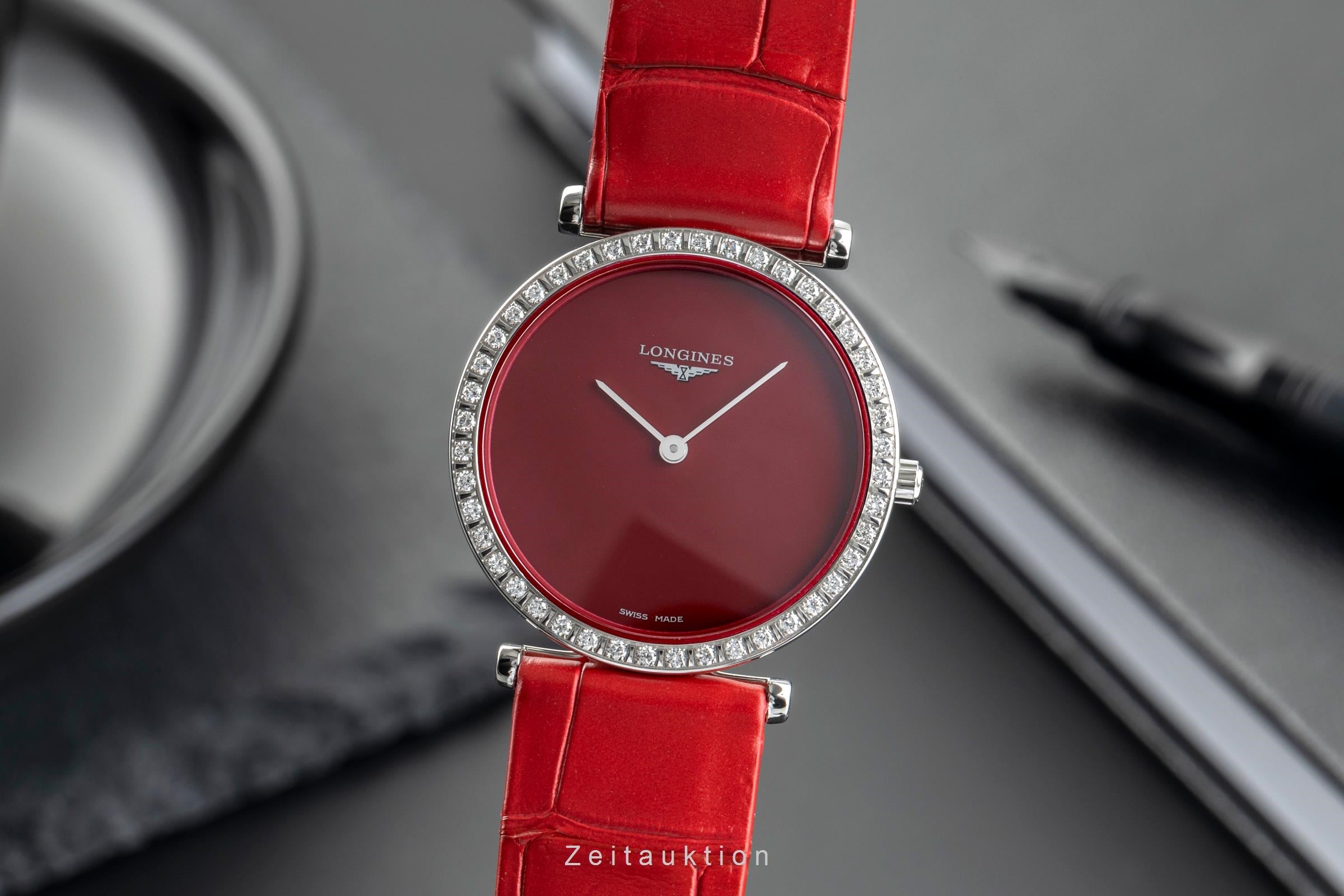 Longines Les Grande Classique acier quartz montre pour femmes L4.523.0.91.2 LP: 3950EUR  [2504818]