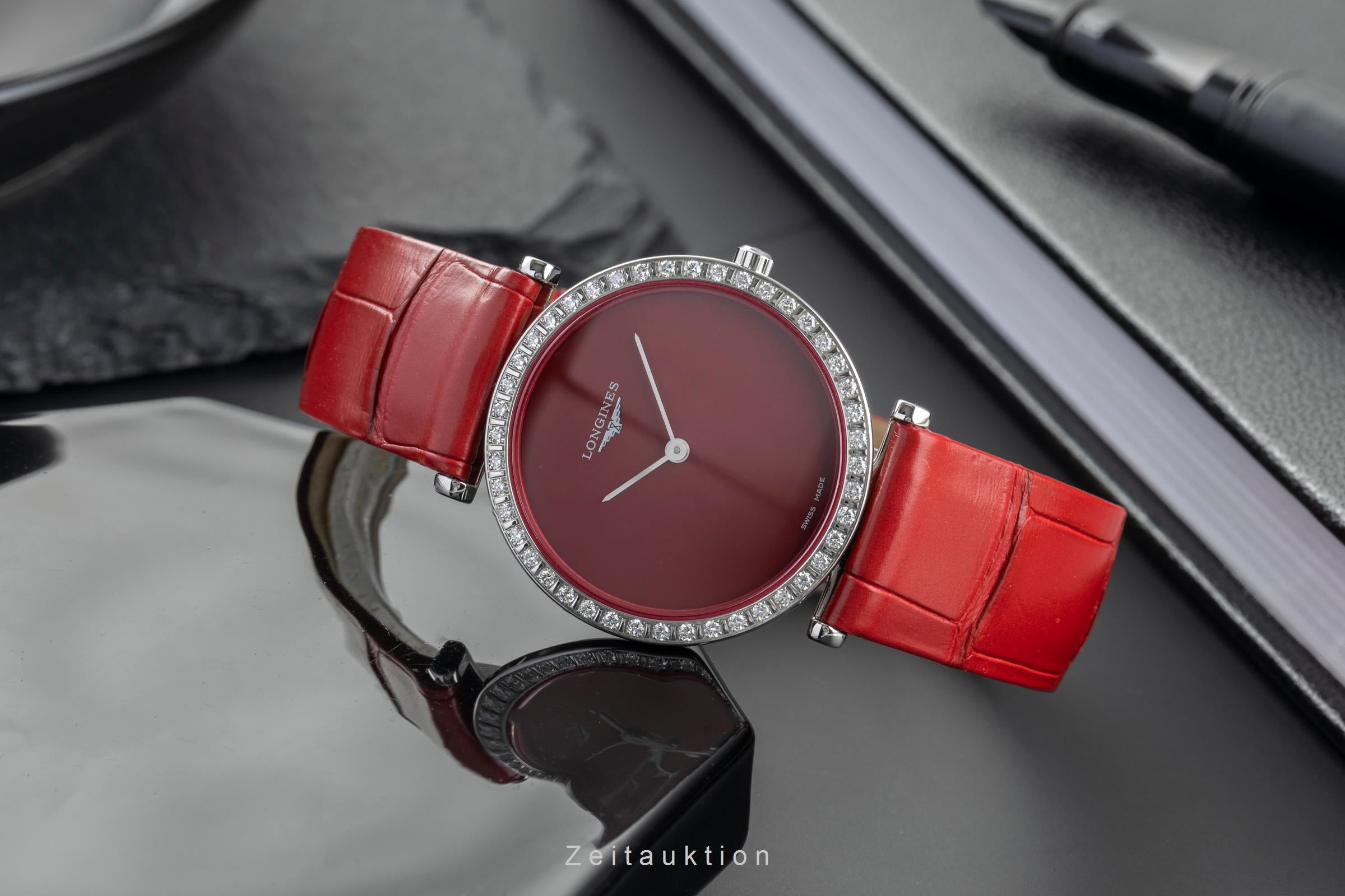 Longines Les Grande Classique acier quartz montre pour femmes L4.523.0.91.2 LP: 3950EUR  [2504818]