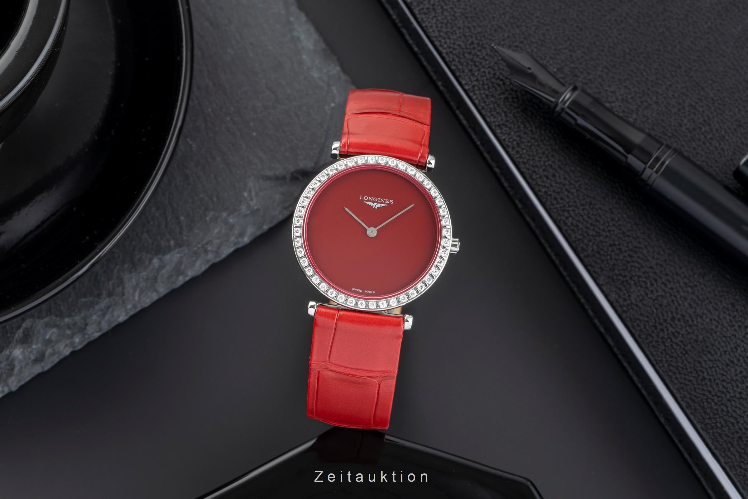 Longines Les Grande Classique acier quartz montre pour femmes L4.523.0.91.2 LP: 3950EUR  [2504818]