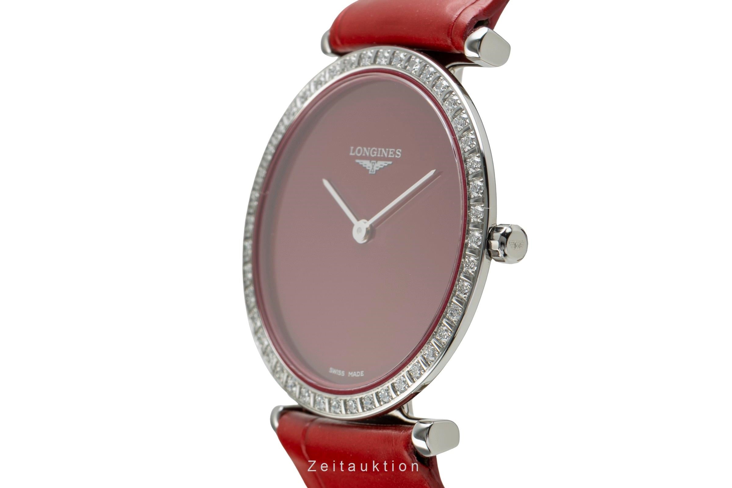 Longines Les Grande Classique acier quartz montre pour femmes L4.523.0.91.2 LP: 3950EUR  [2504818]