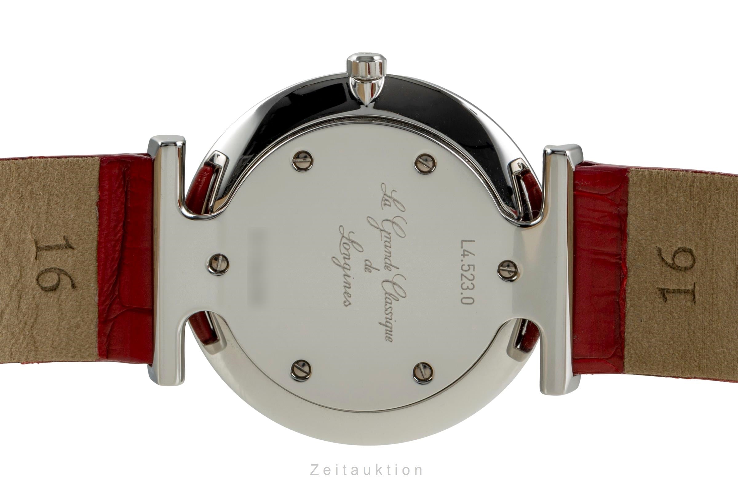 Longines Les Grande Classique acier quartz montre pour femmes L4.523.0.91.2 LP: 3950EUR  [2504818]