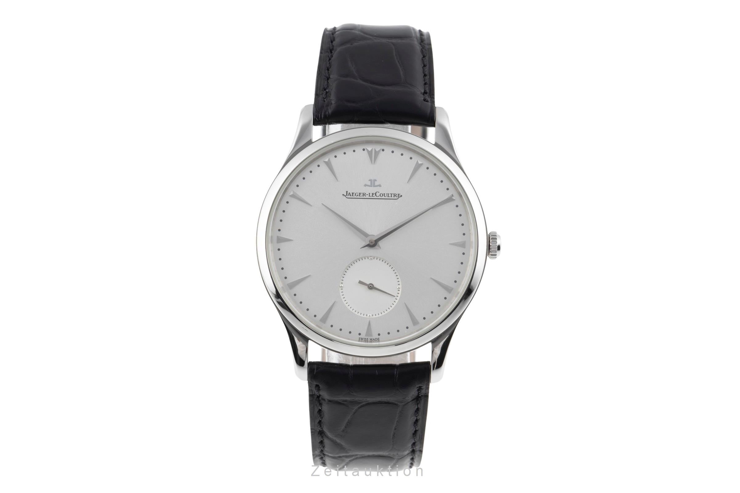 Jaeger LeCoultre Master Ultra Thin acciaio automatismo orologio da uomo Q1358420 , 174.8.90.S	 LP: 10300EUR  [2504819]