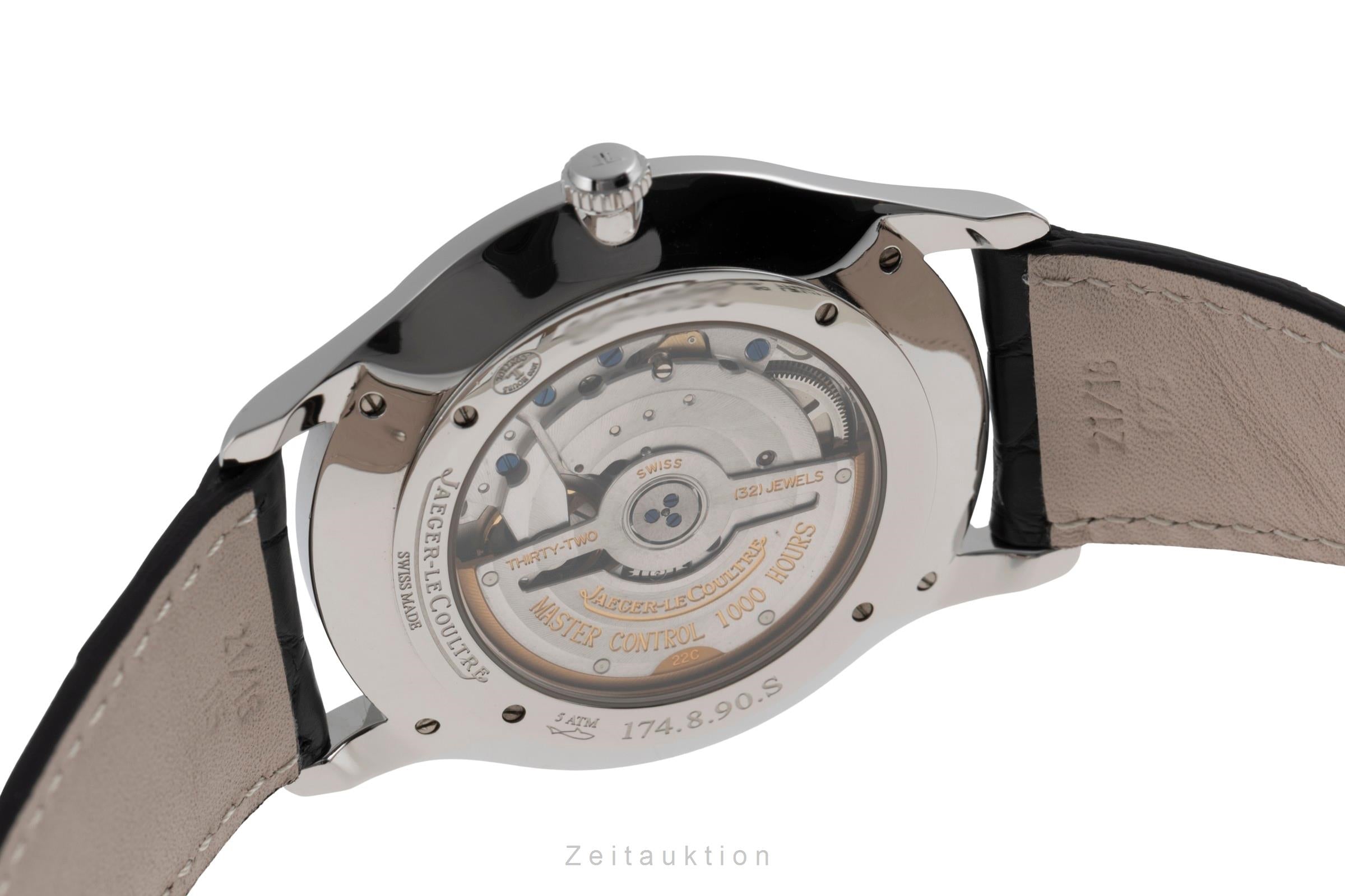 Jaeger LeCoultre Master Ultra Thin acciaio automatismo orologio da uomo Q1358420 , 174.8.90.S	 LP: 10300EUR  [2504819]