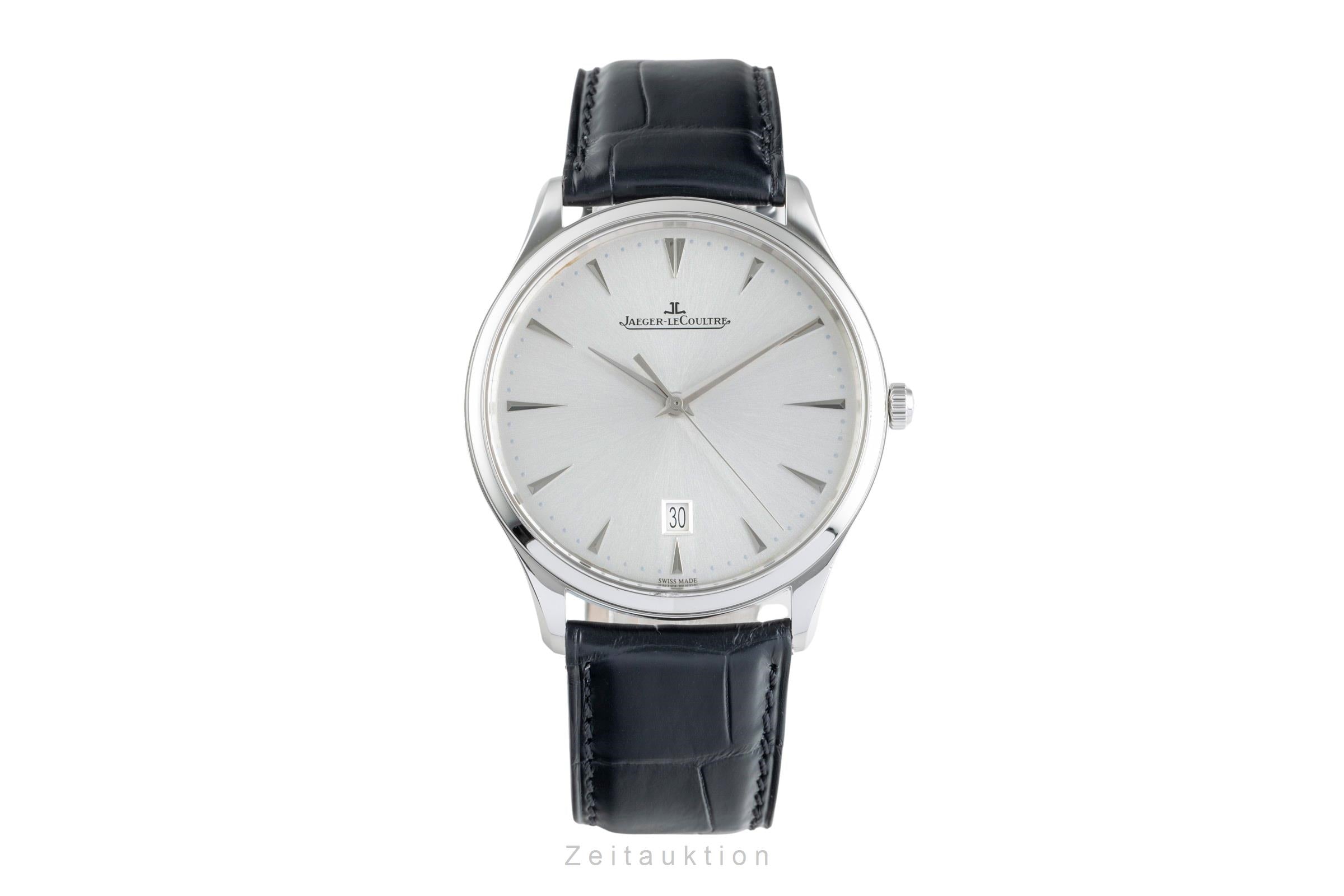 Jaeger LeCoultre Master Ultra Thin acciaio automatismo orologio da uomo Q1288420   174.8.37.S  [2504820]
