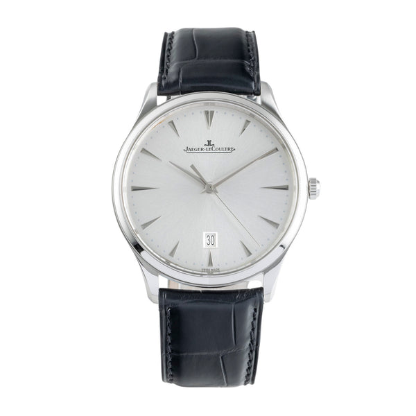 Jaeger LeCoultre Master Ultra Thin acciaio automatismo orologio da uomo Q1288420   174.8.37.S  [2504820]