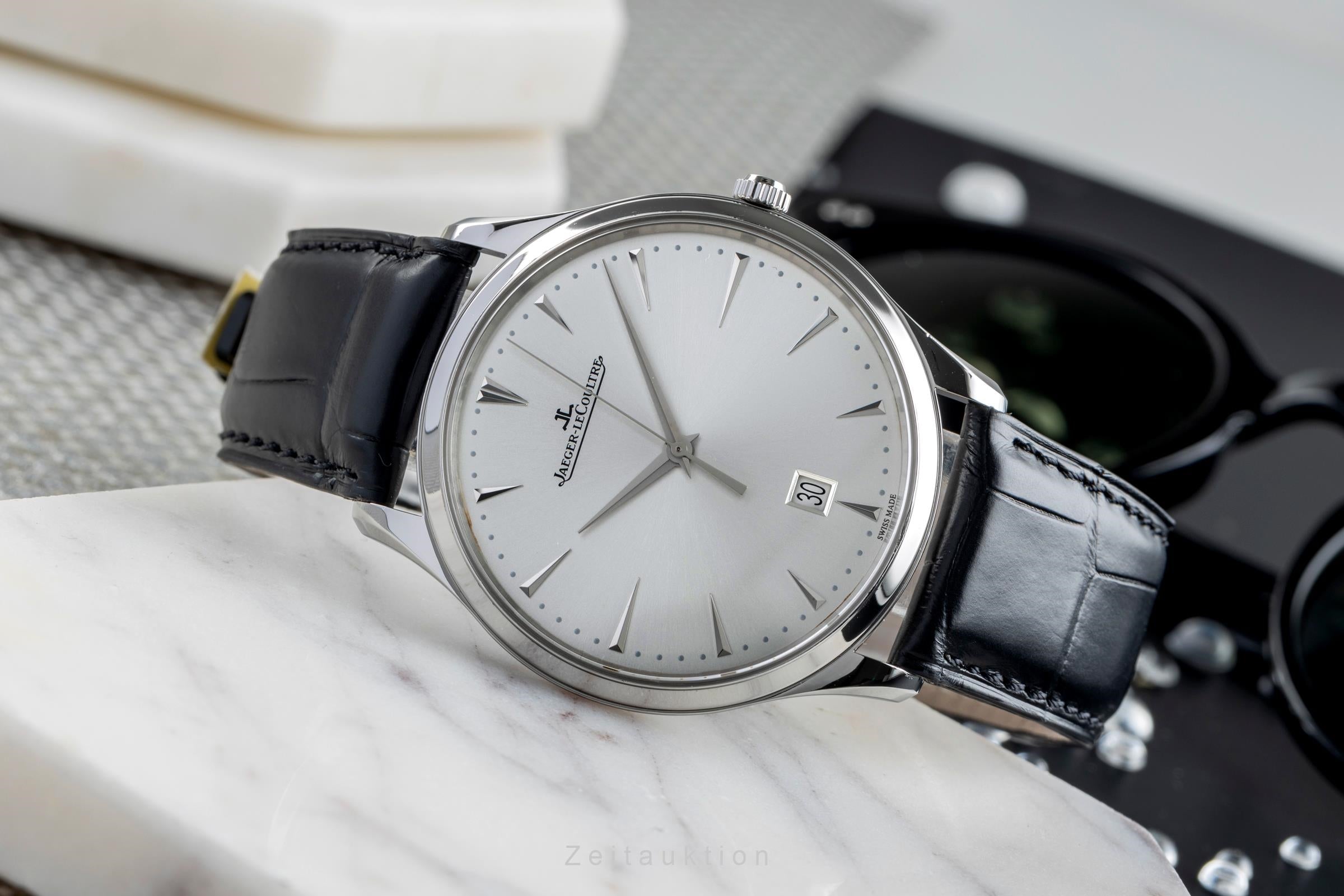 Jaeger LeCoultre Master Ultra Thin acciaio automatismo orologio da uomo Q1288420   174.8.37.S  [2504820]