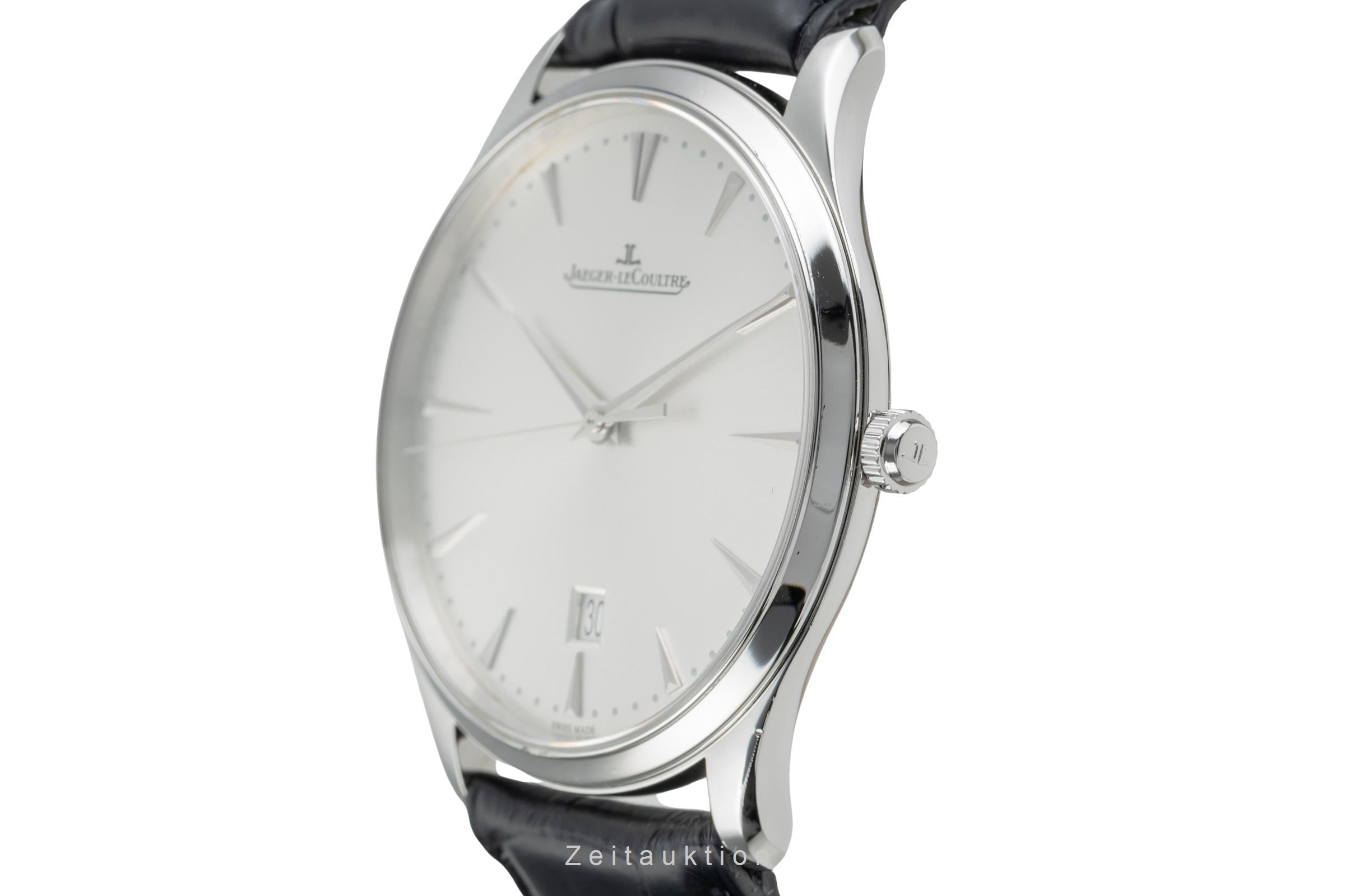 Jaeger LeCoultre Master Ultra Thin acciaio automatismo orologio da uomo Q1288420   174.8.37.S  [2504820]