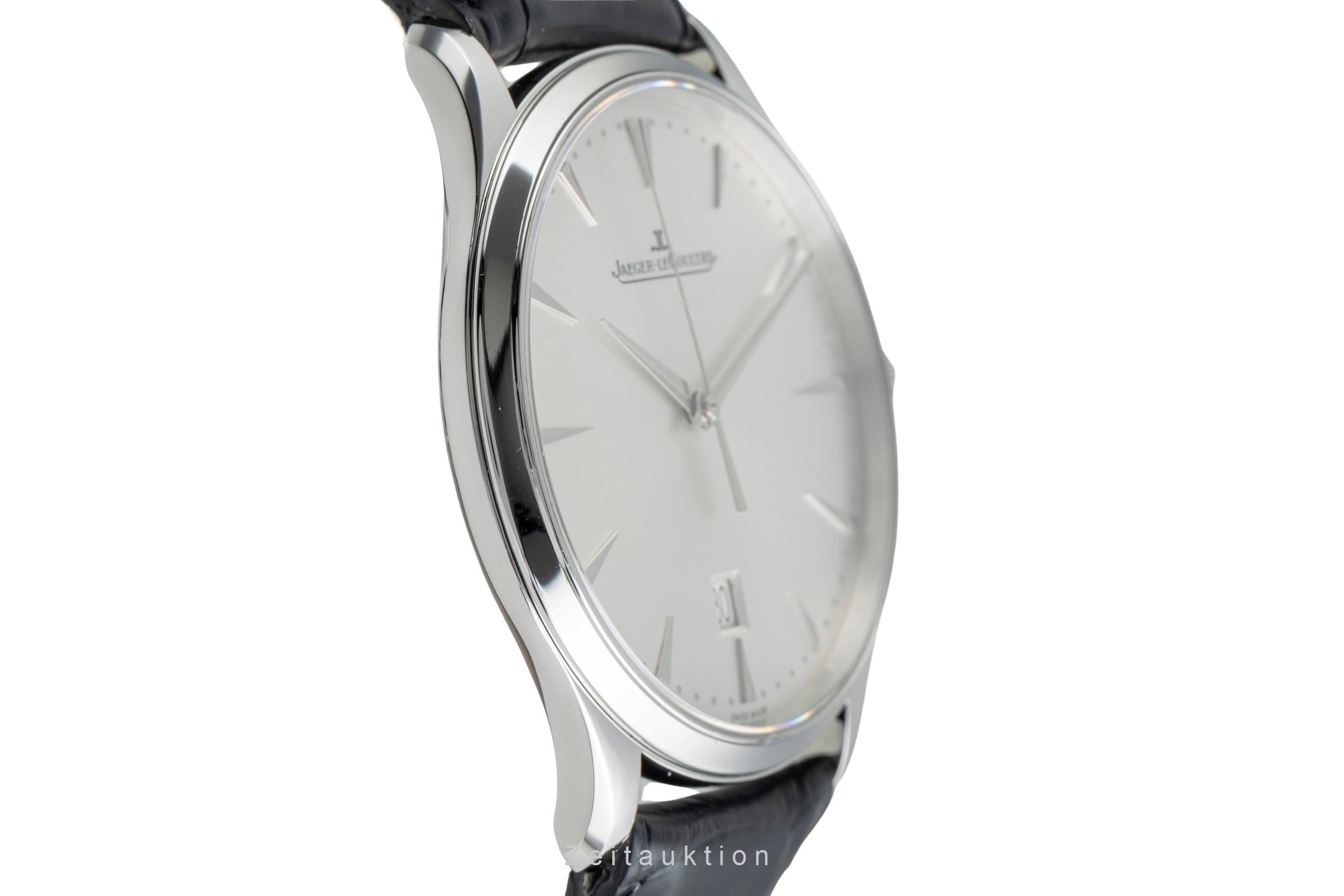 Jaeger LeCoultre Master Ultra Thin acciaio automatismo orologio da uomo Q1288420   174.8.37.S  [2504820]