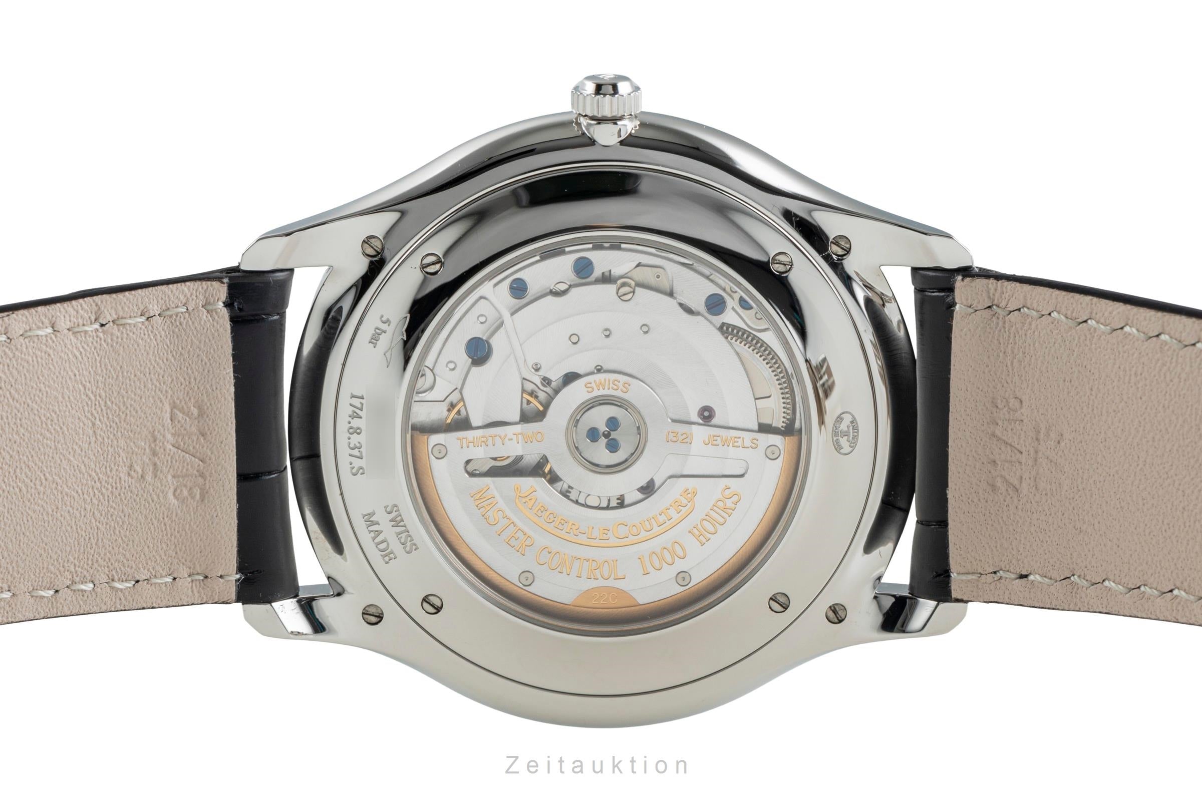 Jaeger LeCoultre Master Ultra Thin acciaio automatismo orologio da uomo Q1288420   174.8.37.S  [2504820]