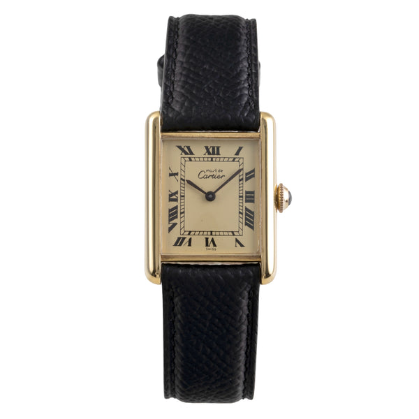 Cartier Tank silver-gilt manual winding unisex 6  [2504821]