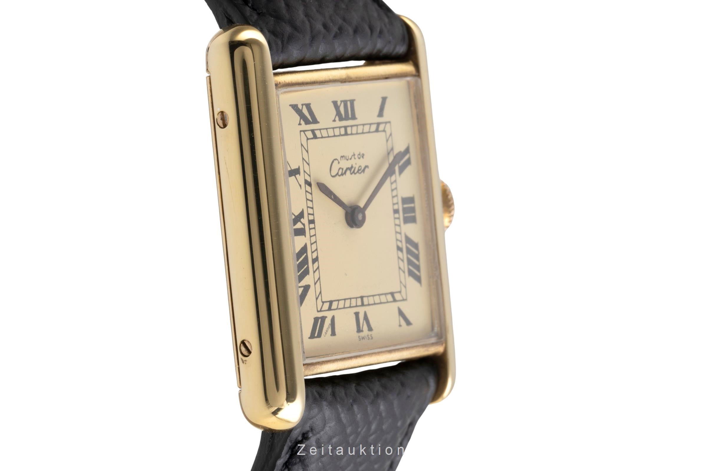 Cartier Tank silver-gilt manual winding unisex 6  [2504821]