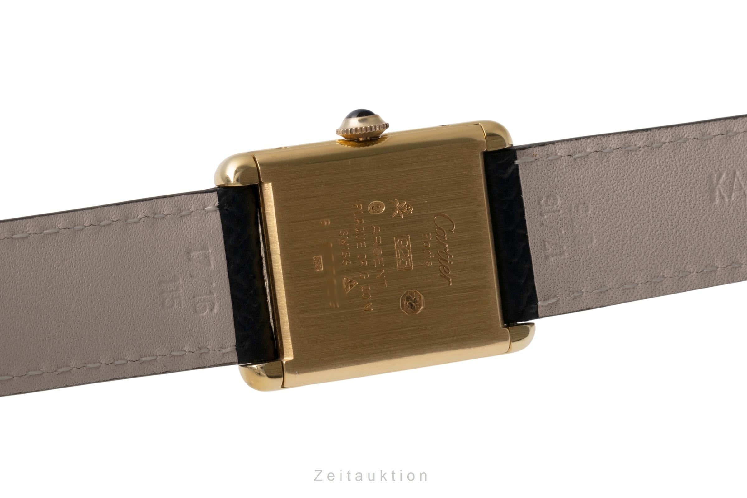 Cartier Tank silver-gilt manual winding unisex 6  [2504821]