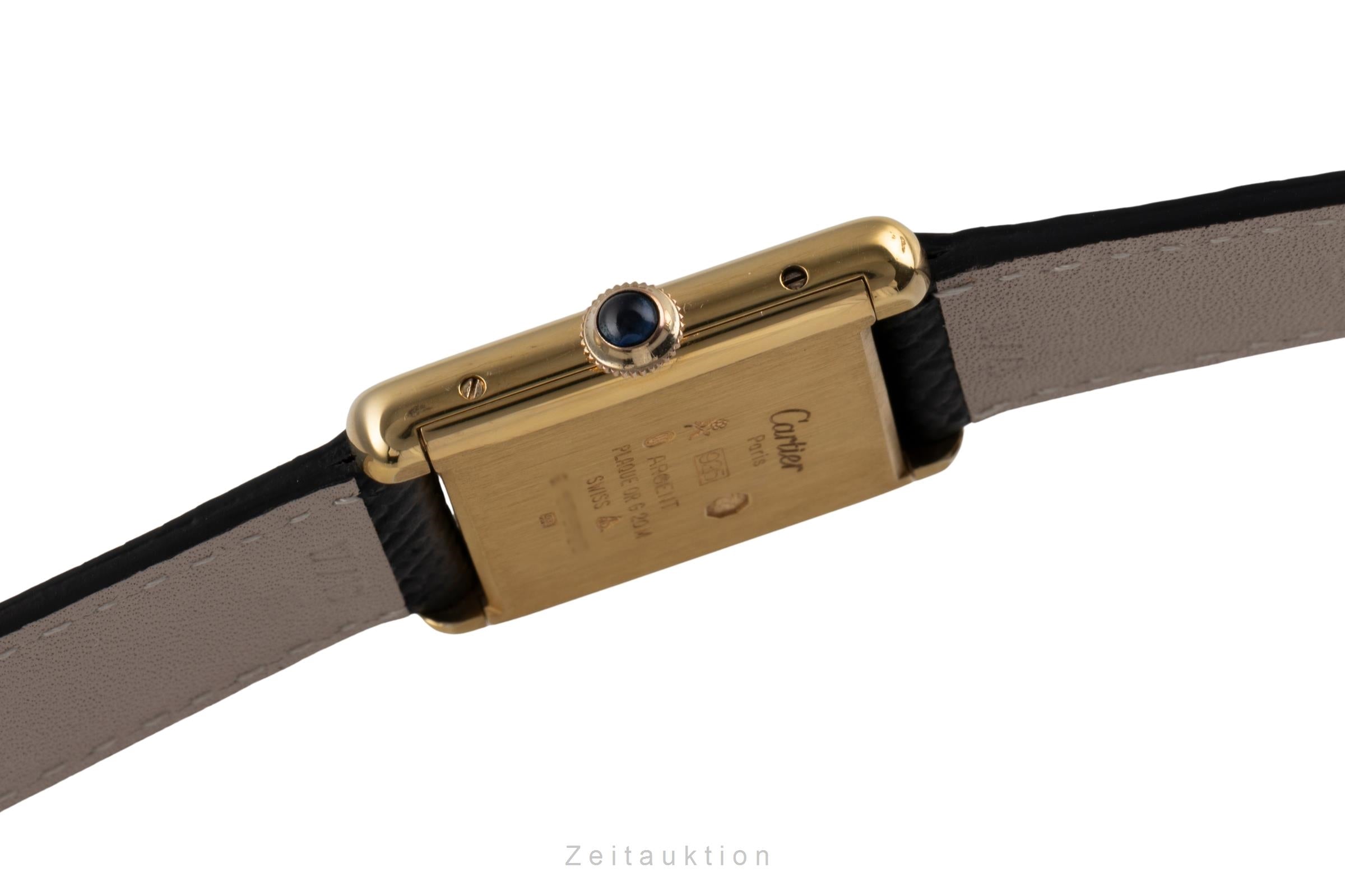Cartier Tank silver-gilt manual winding unisex 6  [2504821]