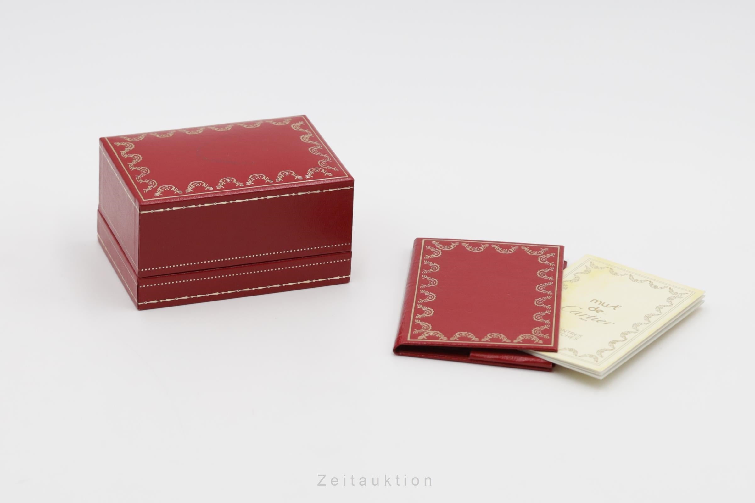 Cartier Vendome plata banada en oro cuarzo reloj para damas  84978213  [2504822]