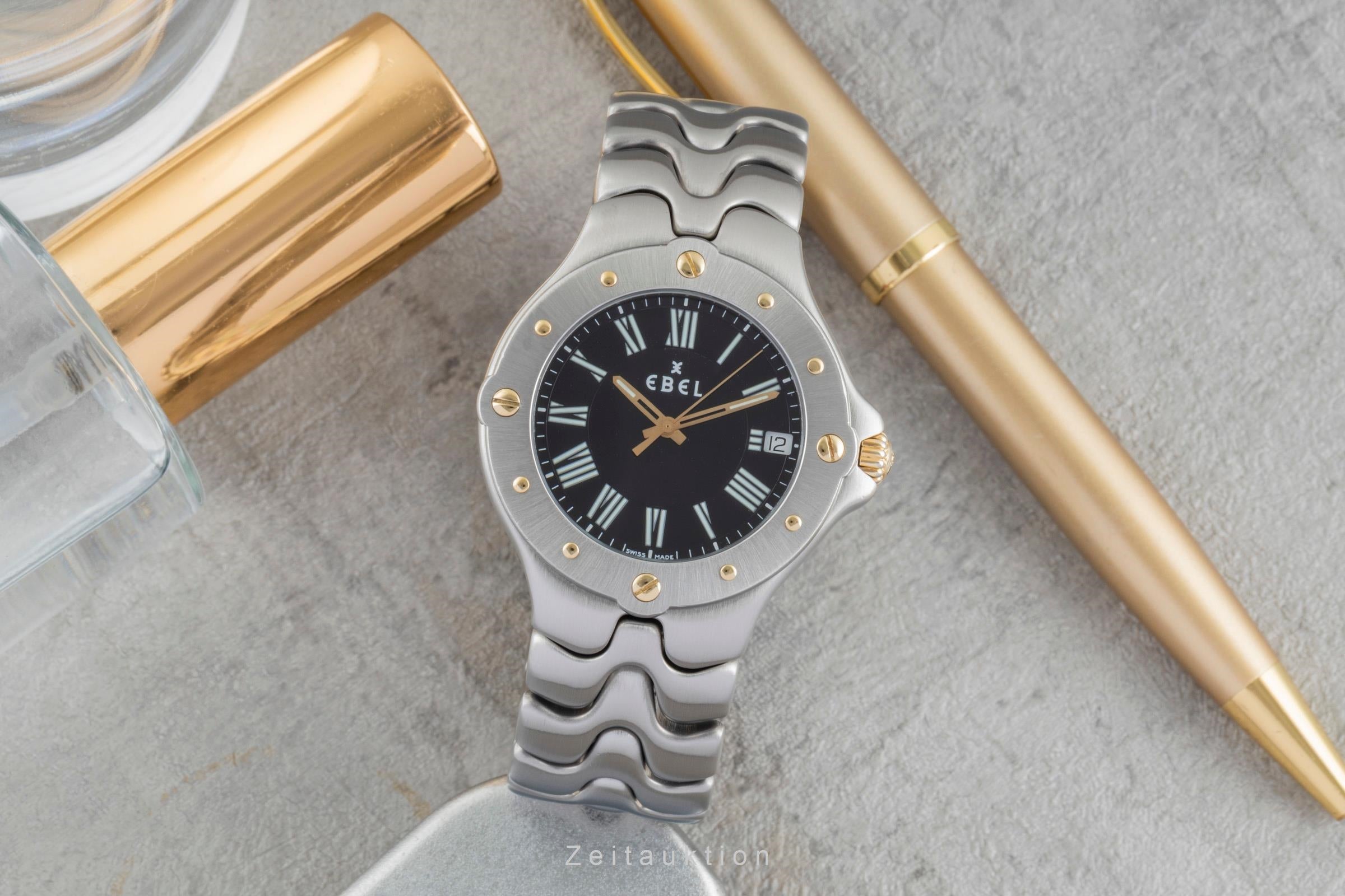 Ebel Sportwave Stahl / Gold Herrenuhr Sport Wave Ref. 6187631 Klassiker [2504824]