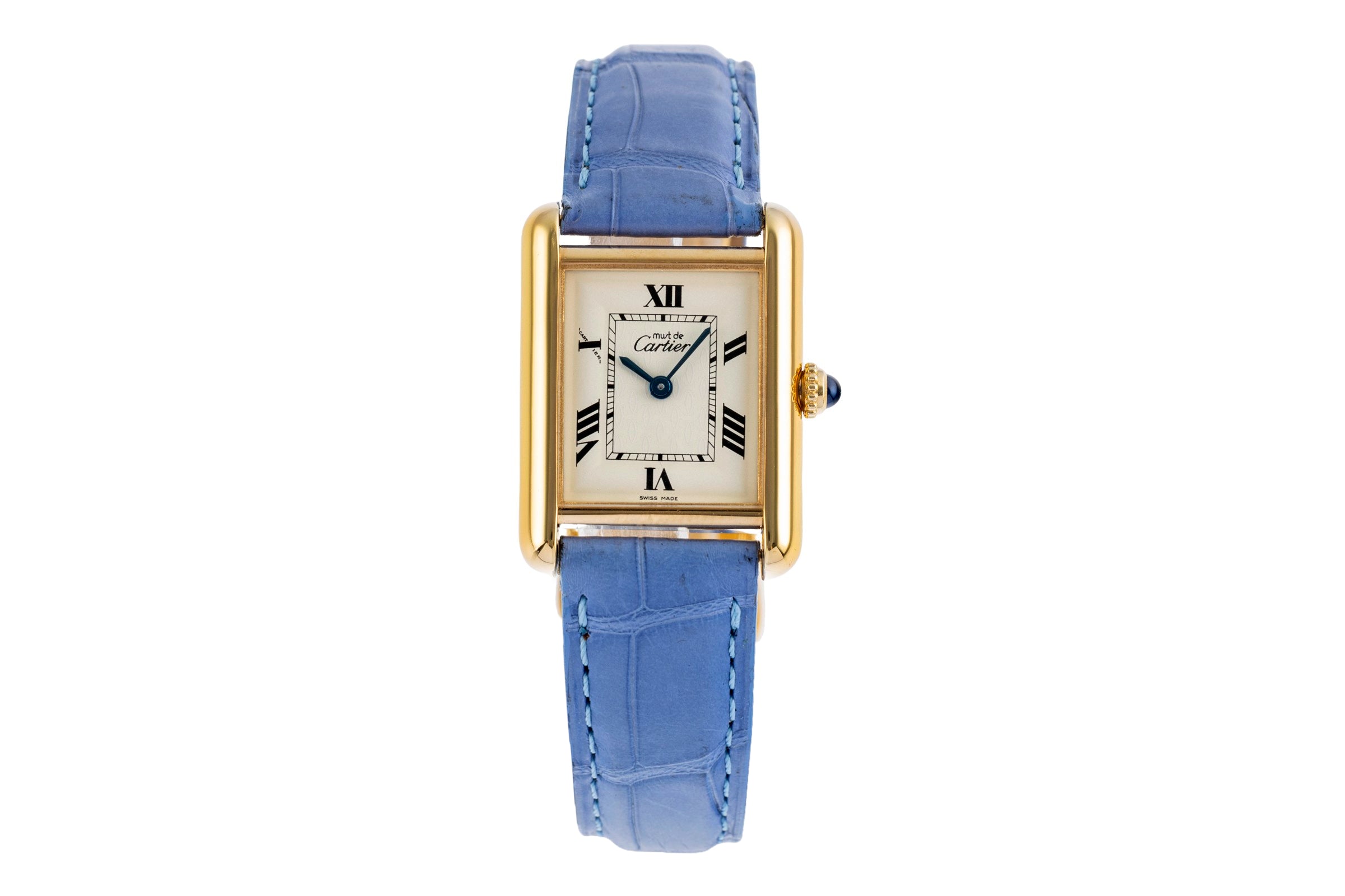 Cartier Tank silver-gilt quartz Kal. 057 Ref. W1013654, 2415 | 2504825