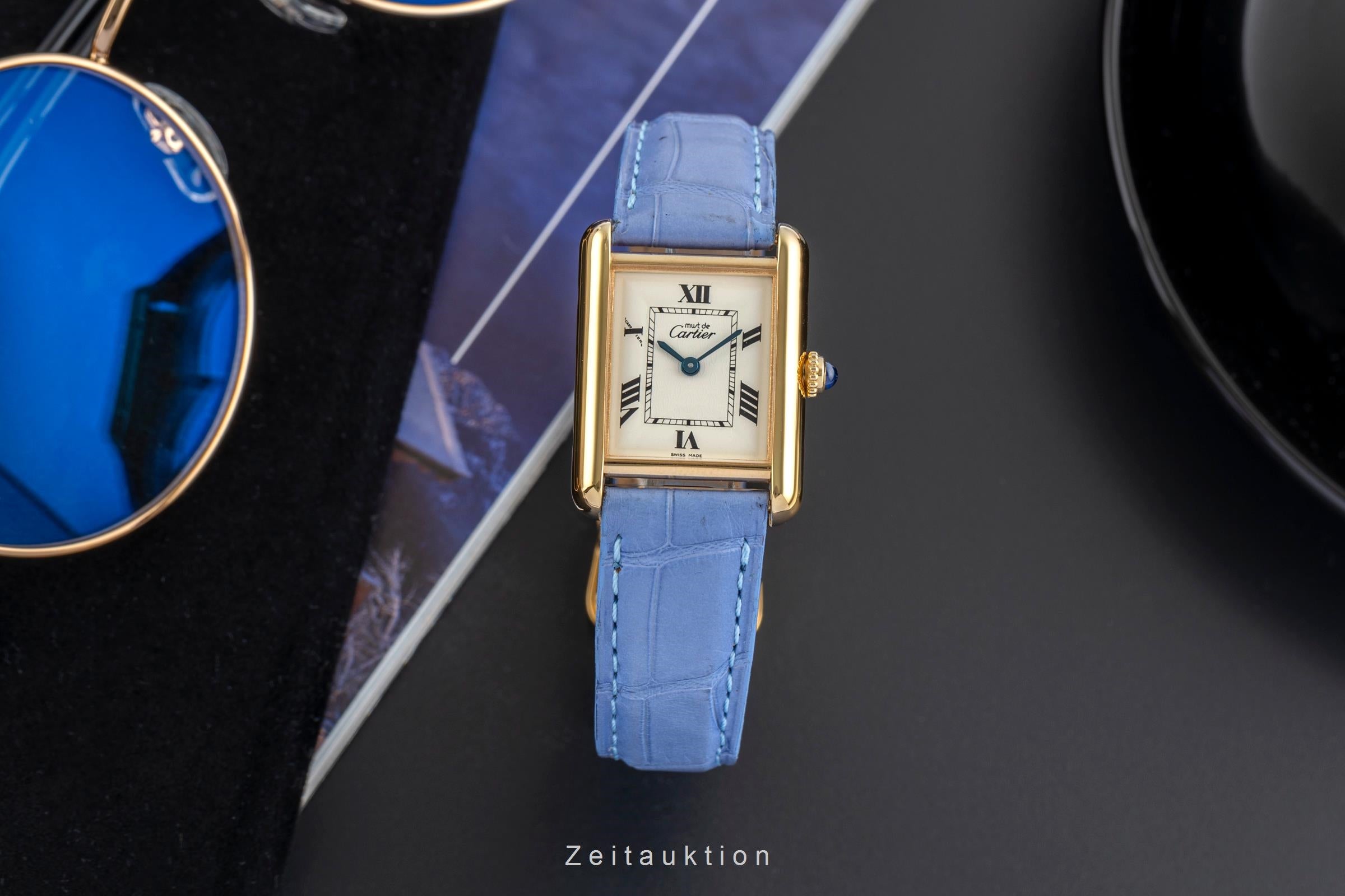 Cartier Tank silver-gilt quartz Kal. 057 Ref. W1013654, 2415 | 2504825