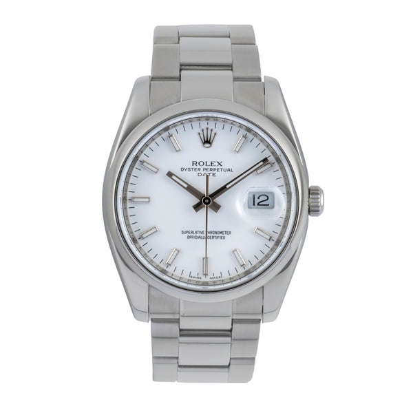 Rolex Date steel automatic men's watch 115200  [2504831]