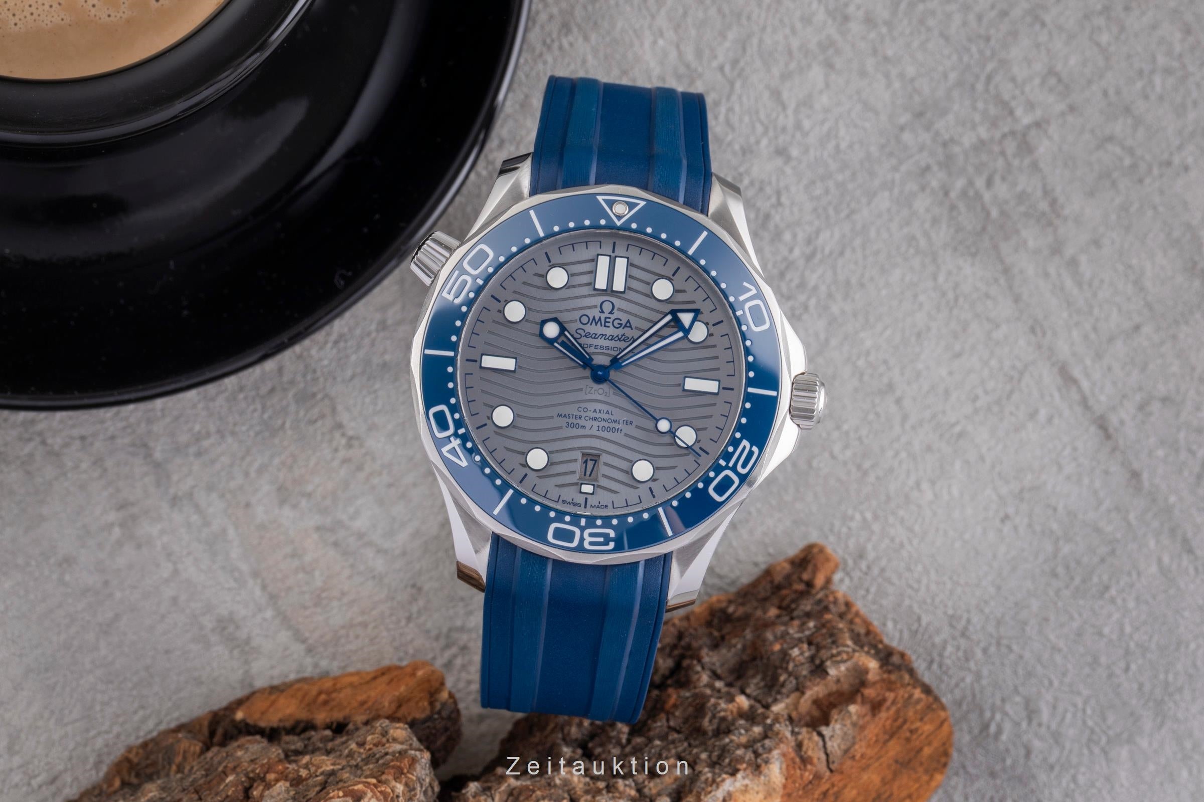 Omega Seamaster steel automatic men's watch 210.32.42.20.06.001 LP: 6100EUR  [2504832]