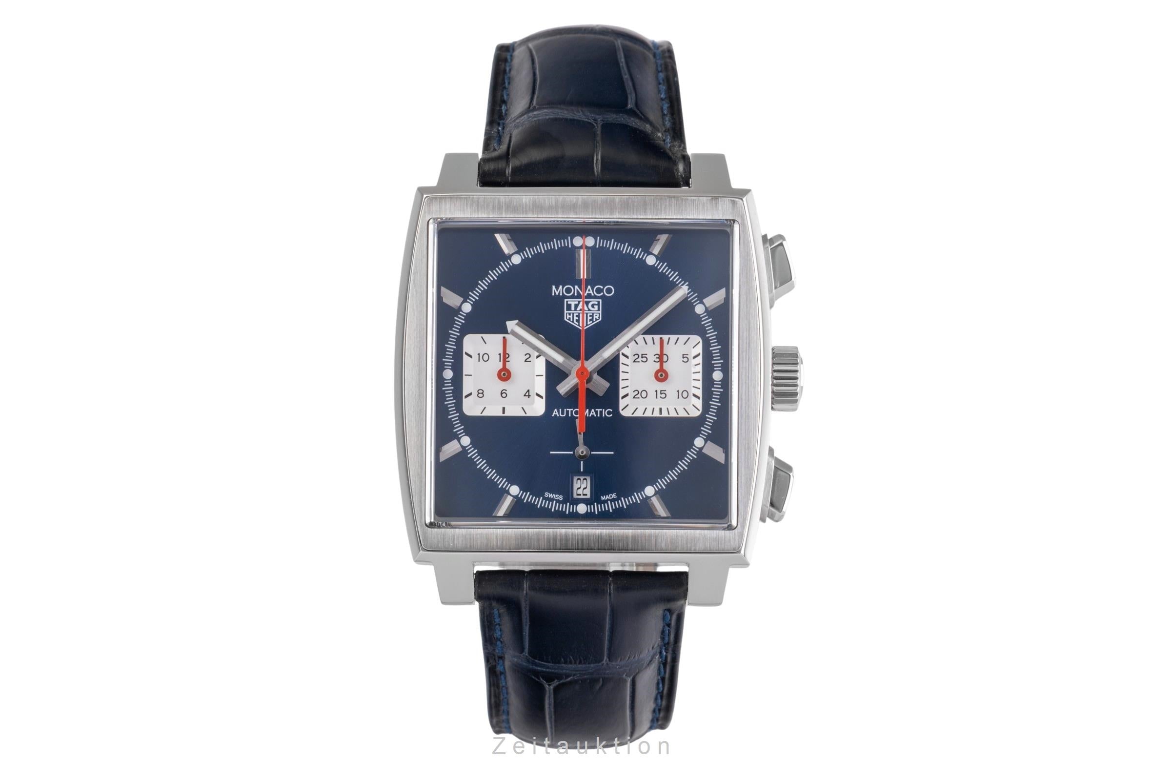 Tag Heuer Monaco chronograph steel automatic men's watch CBL2111 LP: 7600EUR  [2504833]