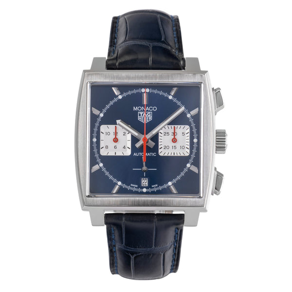 Tag Heuer Monaco chronograph steel automatic men's watch CBL2111 LP: 7600EUR  [2504833]
