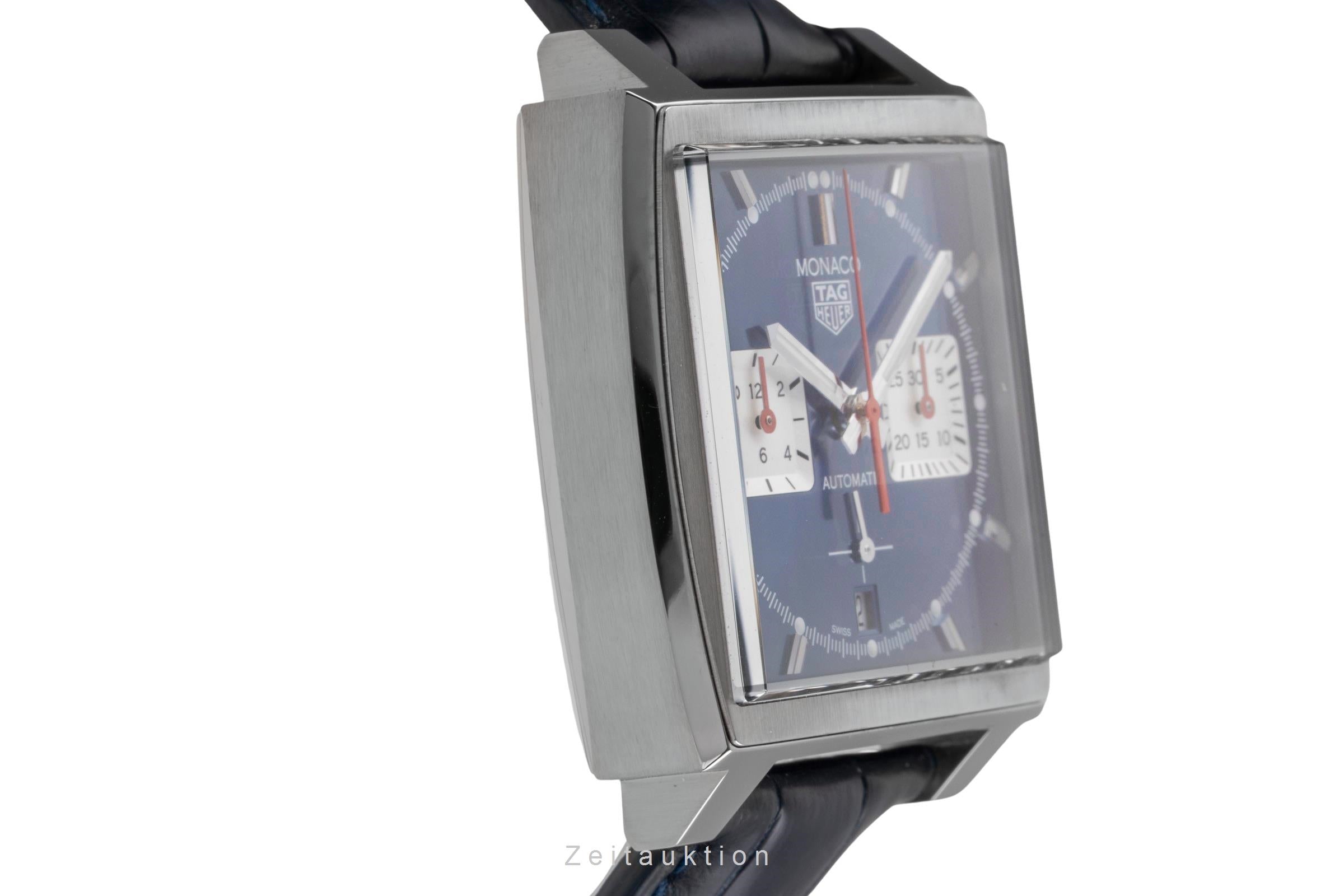 Tag Heuer Monaco chronograph steel automatic men's watch CBL2111 LP: 7600EUR  [2504833]