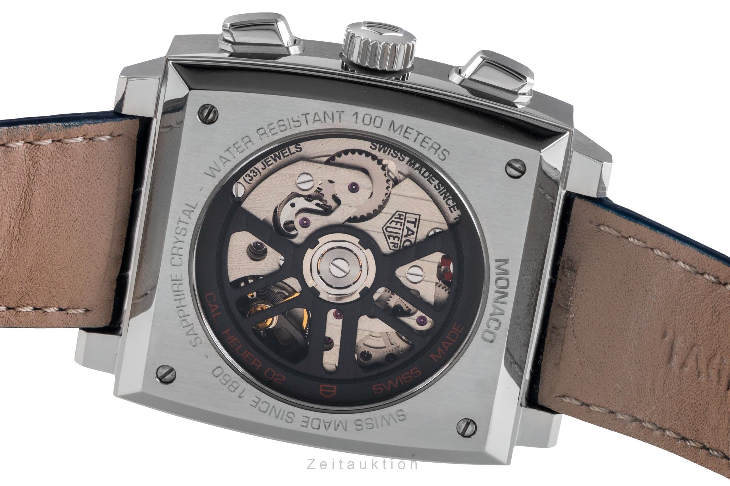 Tag Heuer Monaco chronograph steel automatic men's watch CBL2111 LP: 7600EUR  [2504833]