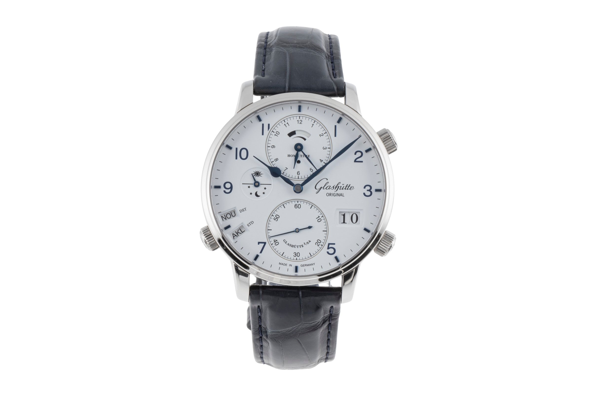 Glashütte Senator steel automatic men's watch 1-89-02-03-02-30 LP: 42700EUR  [2504838]