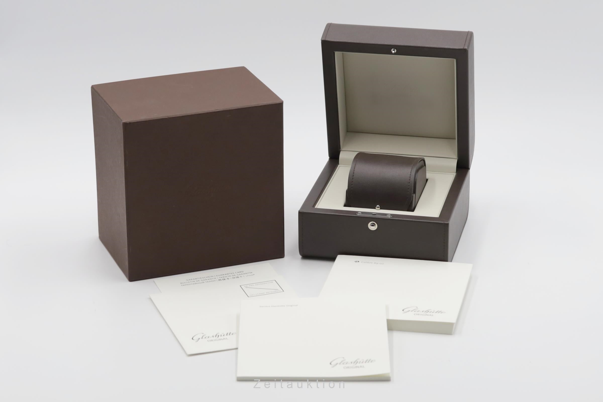 Glashütte Senator Cosmopolite Automatik Stahl Ref. 1-89-02-03-02-30 B&P 2020 [2504838]