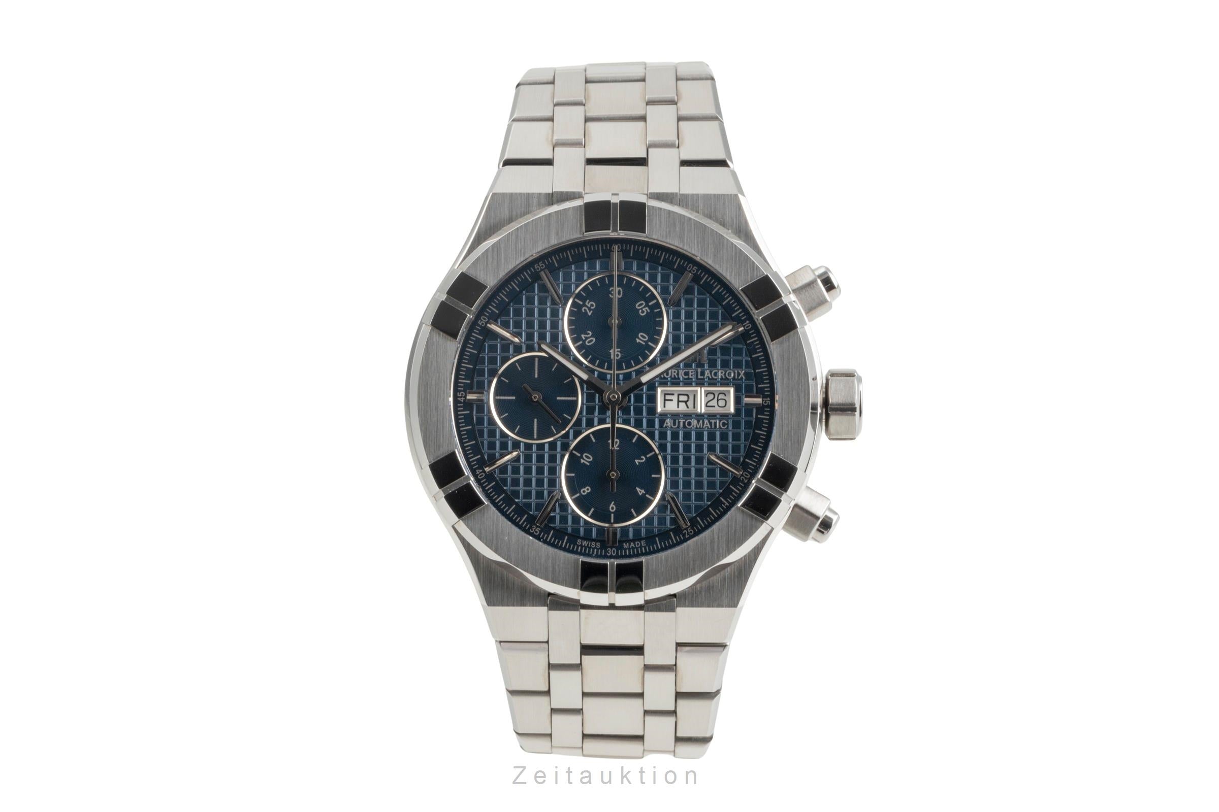 Maurice Lacroix Aikon Automatik Chronograph 44mm A16038-5502-430-1 B&P 2023 [2504839]