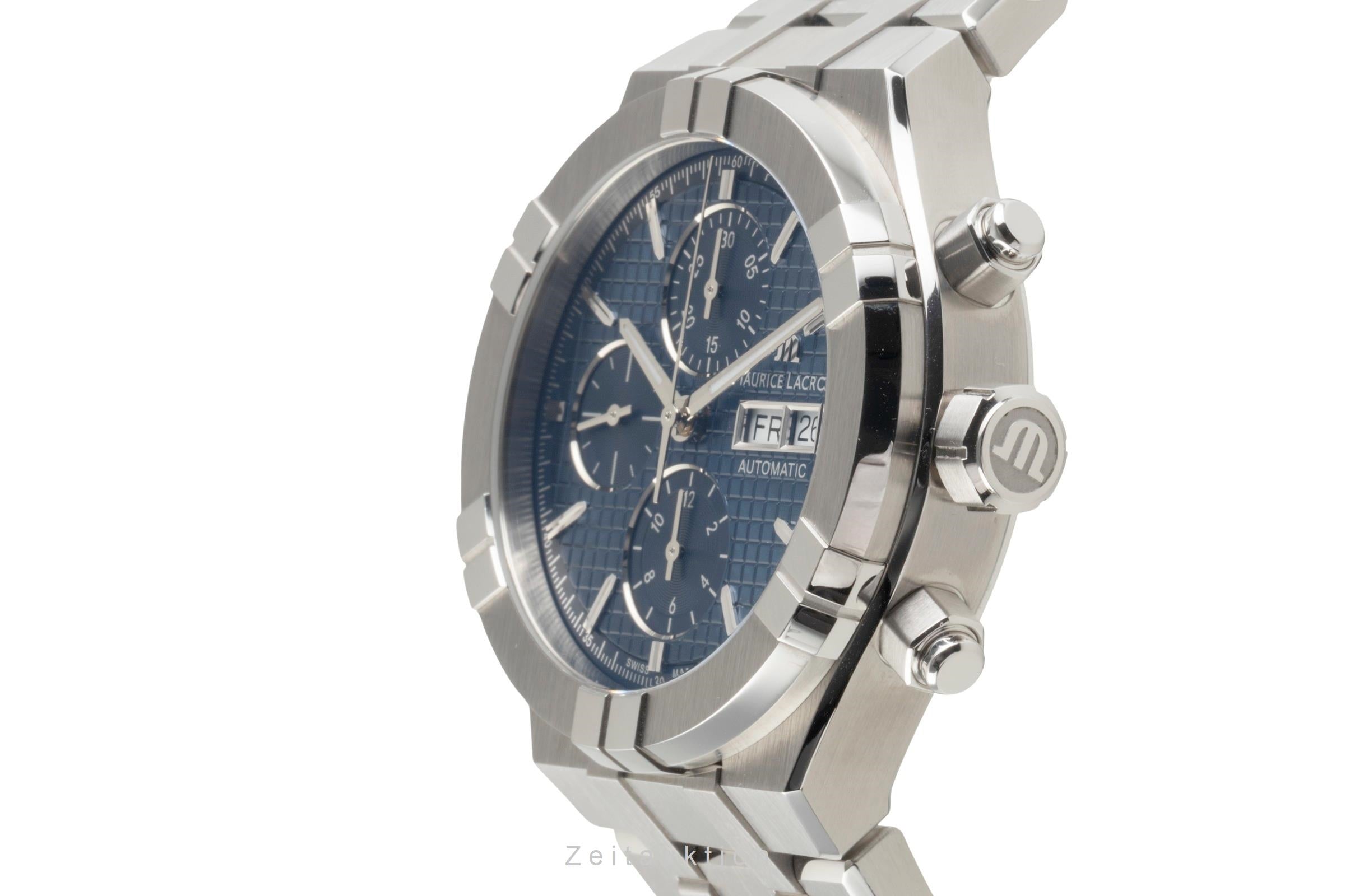 Maurice Lacroix Aikon chronograph steel automatic Kal. ML112 Ref