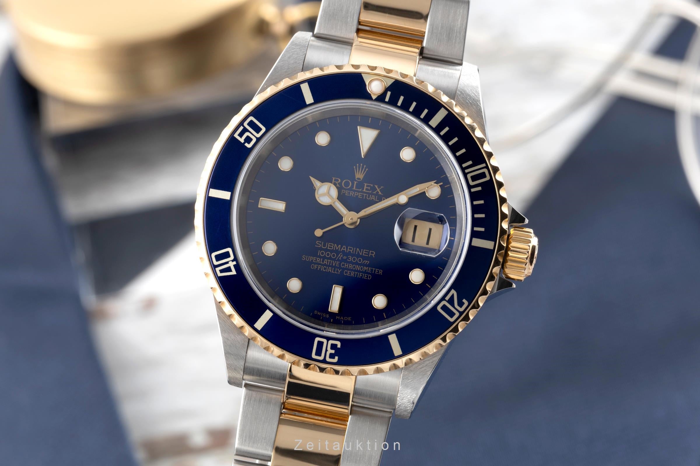 Watch Submariner Stahl Rolex 16613 Rolex Submariner Date Gold Stahl Rolex  Submariner