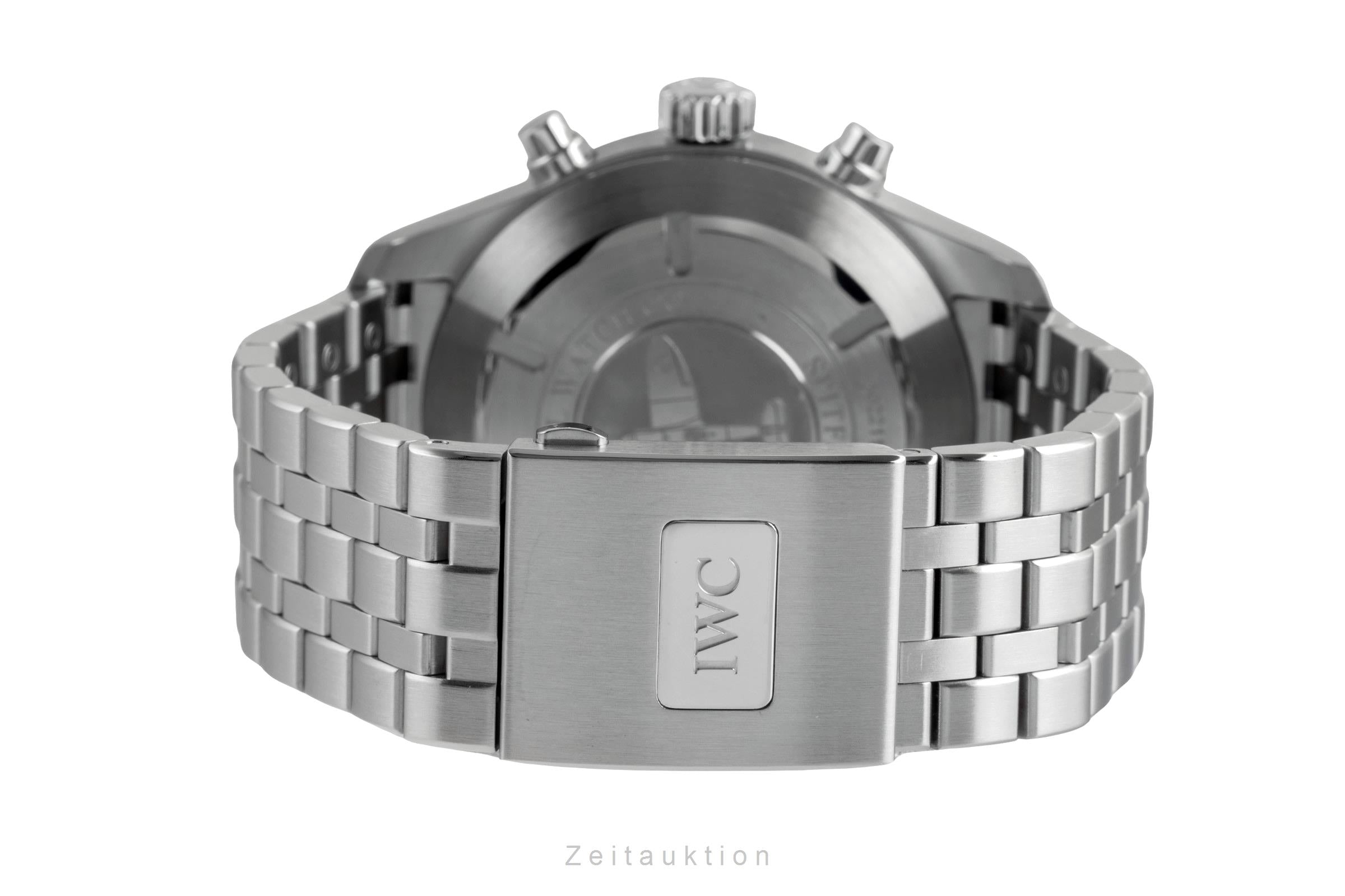 IWC Spitfire cronógrafo acero automático reloj para caballeros IW387804 LP: 8800EUR  [2504843]