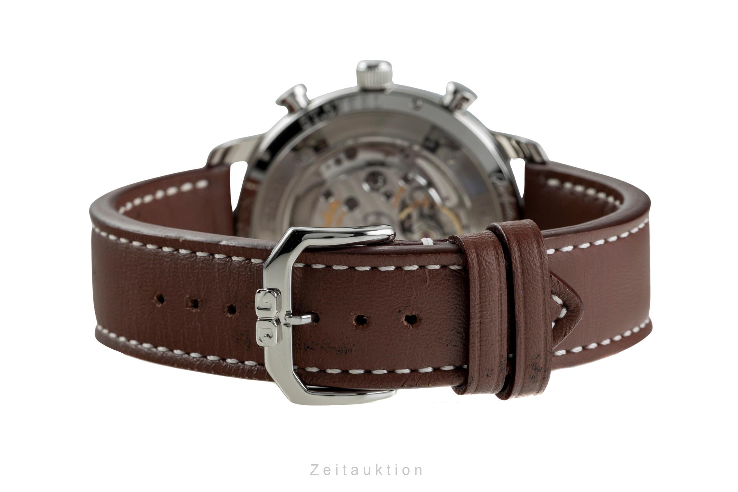 Glashütte Senator Sixties cronógrafo acero automático reloj para caballeros 1-39-34-02-22-04  [2504844]