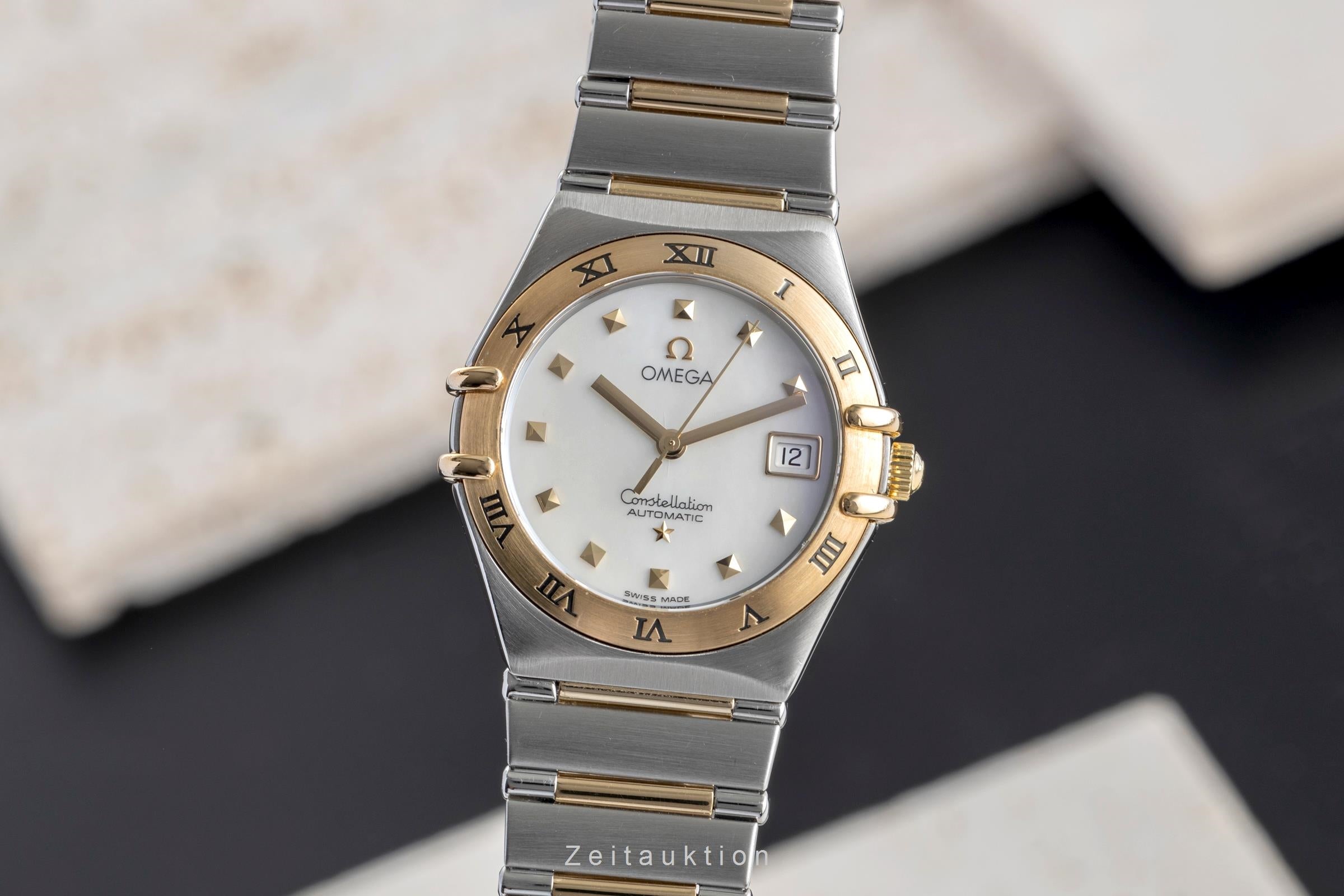 Omega Constellation steel / gold automatic women's watch 1391.71.00  [2504846]