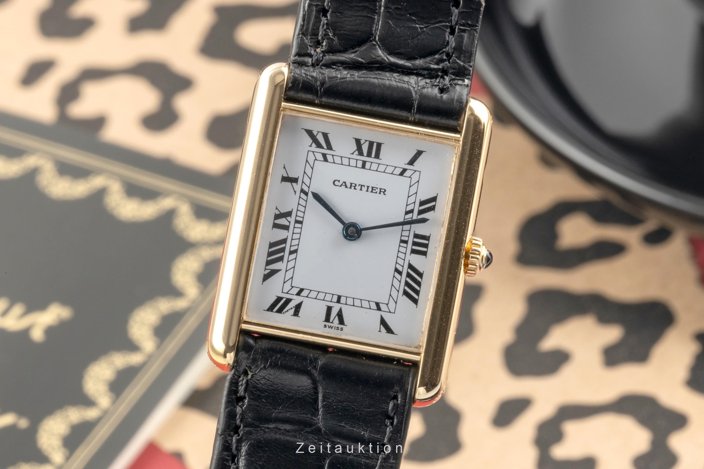 Cartier Tank 18 ct gold quartz Kal. 90.09 Ref. M 2000 | 2504847