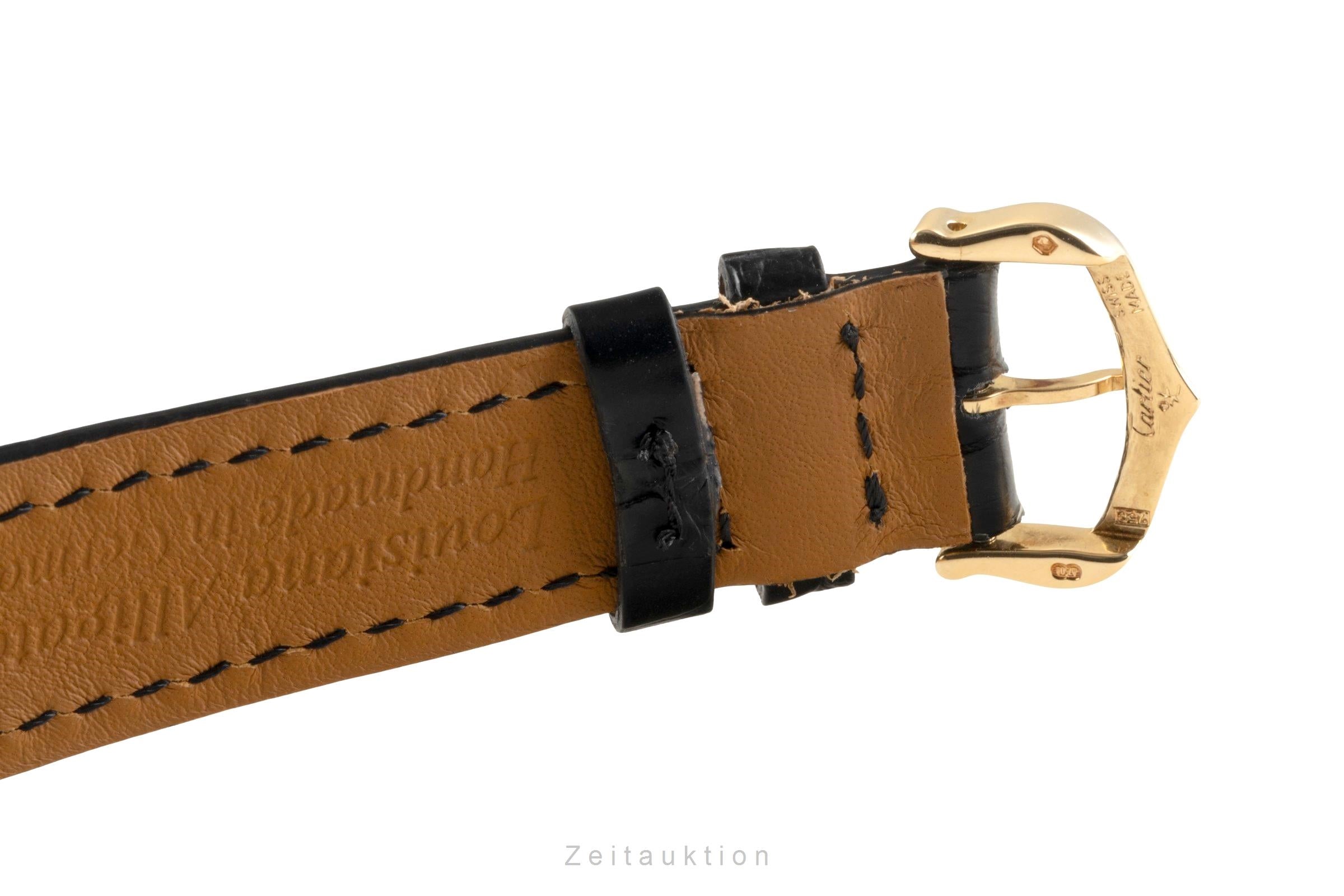 Cartier Tank or 18 ct quartz montre pour hommes M 2000  [2504847]