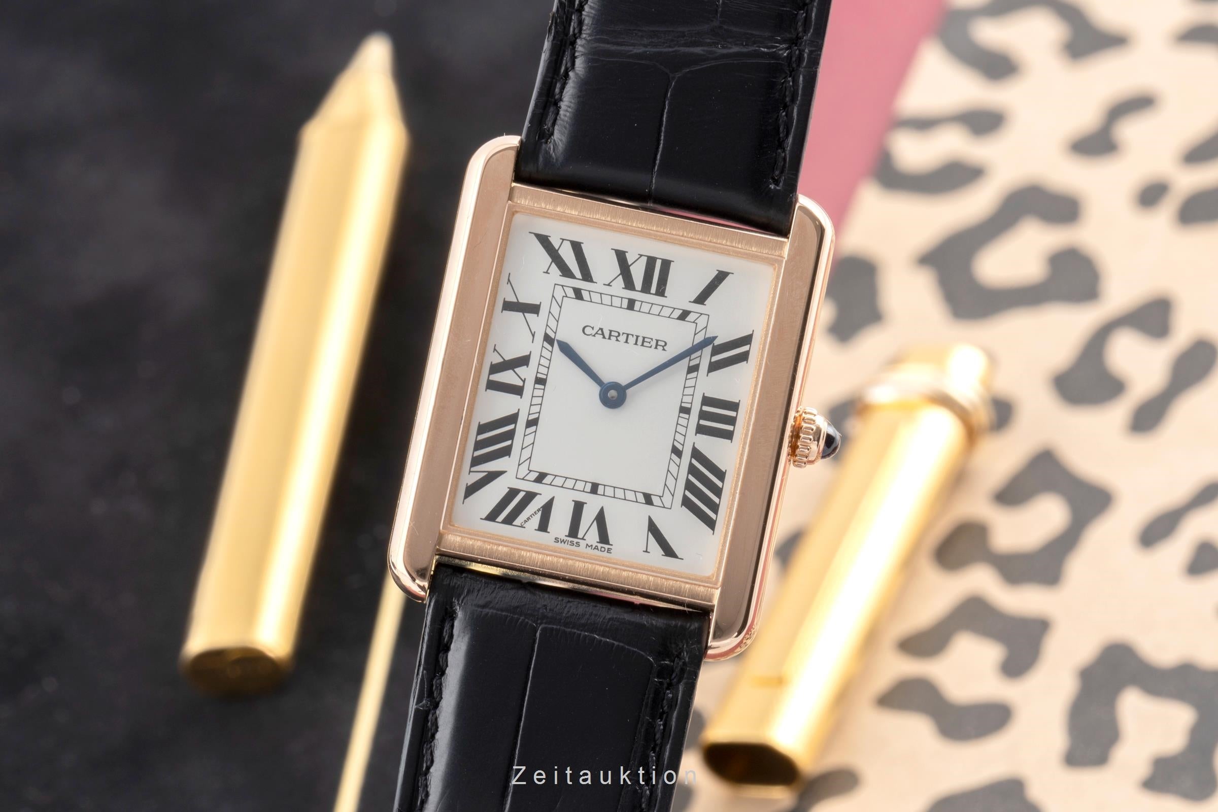 Cartier Tank 18 ct gold quartz Kal. 690 Ref. W5200025 | 2504848