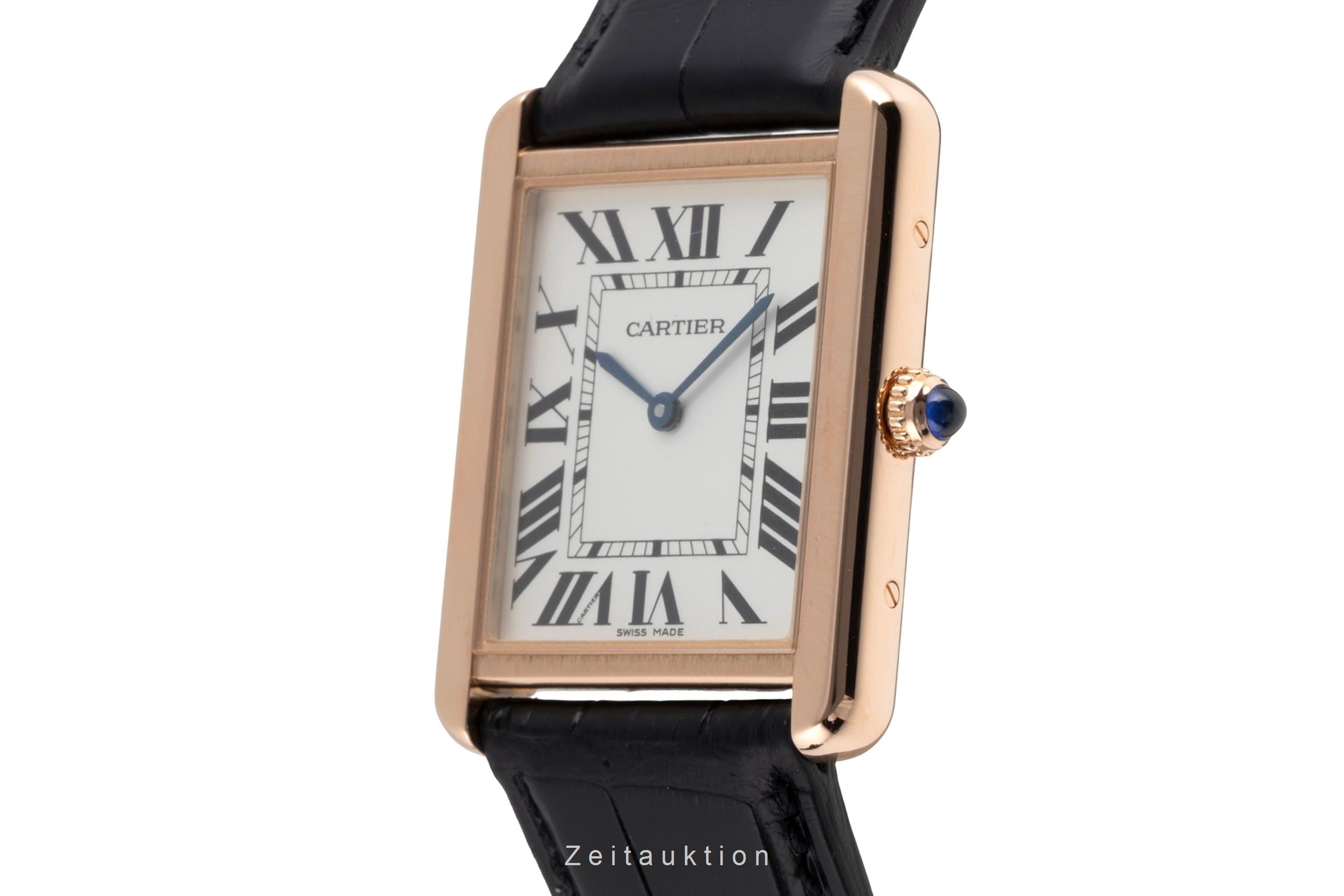 Cartier Tank or 18 ct quartz montre pour hommes W5200025  [2504848]