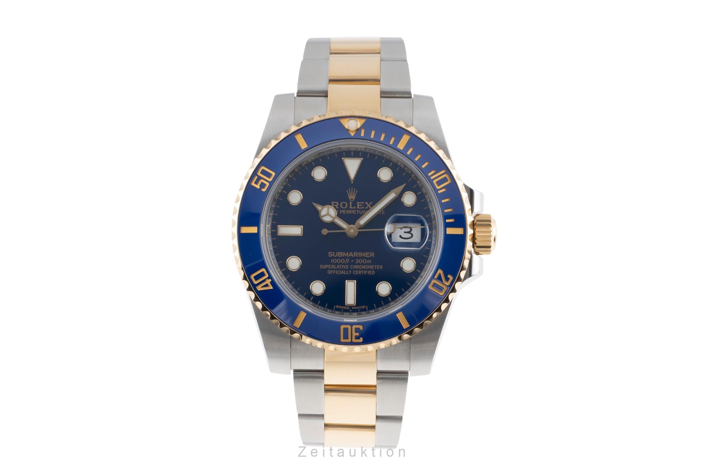 Rolex Submariner steel / gold automatic men's watch 116613LB  [2504852]